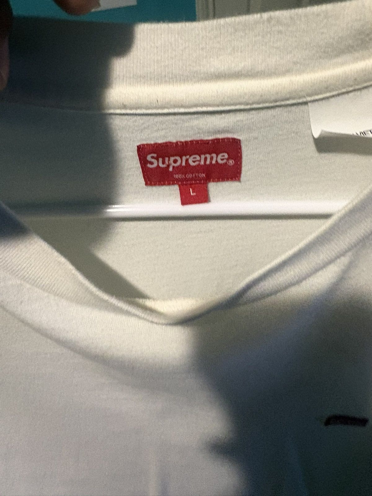 Supreme Supreme long sleeve white Size US L / EU 52-54 / 3 - 2 Thumbnail