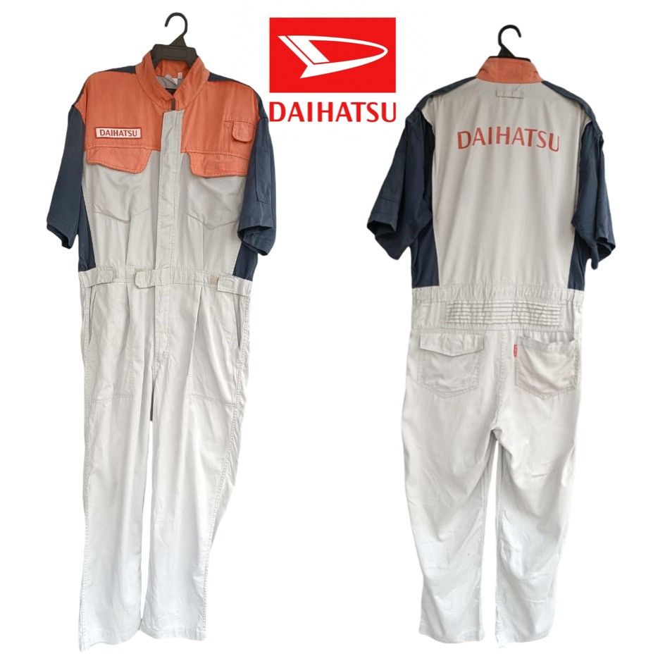 image of 90's VTG Daihatsu Japanese Racing Workers 3 Monkey Coveralls, Men's (Size 36)