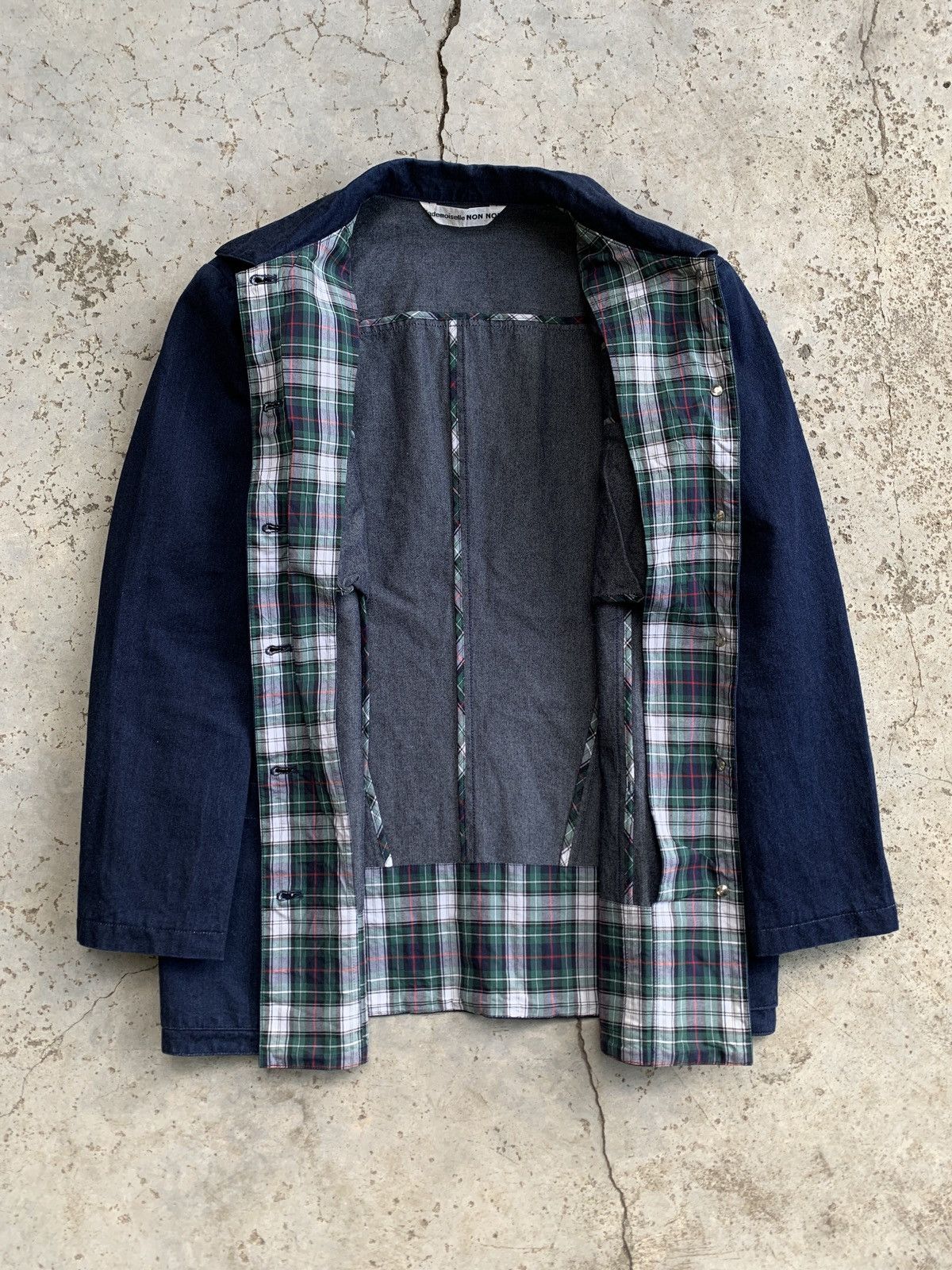 Issey Miyake Issey Miyake Mademoiselle Non Non Denim Jacket Size US M / EU 48-50 / 2 - 9 Thumbnail