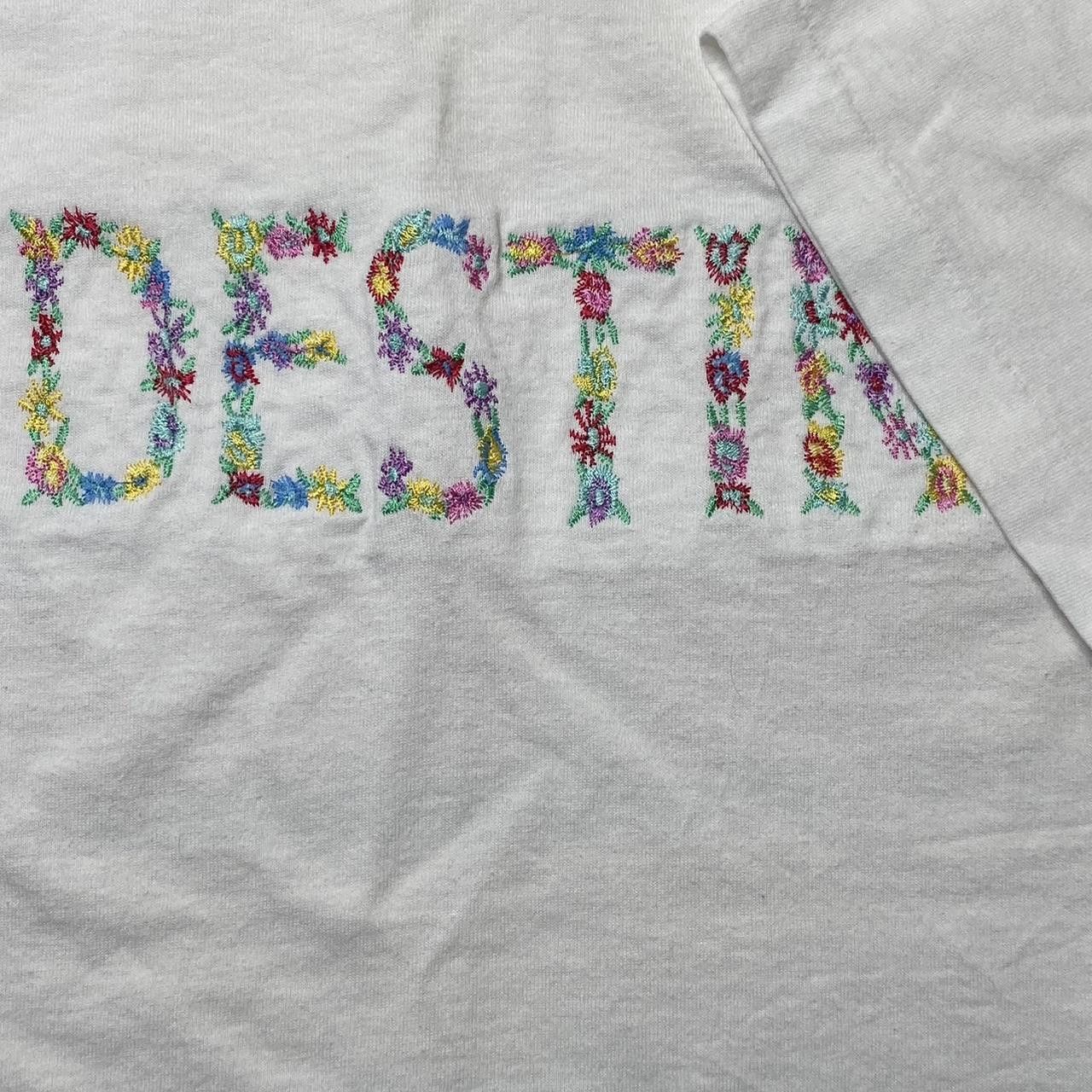 Fruit Of The Loom Vintage Destin, FL White Destination Tee Size Medium Size US M / EU 48-50 / 2 - 3 Thumbnail