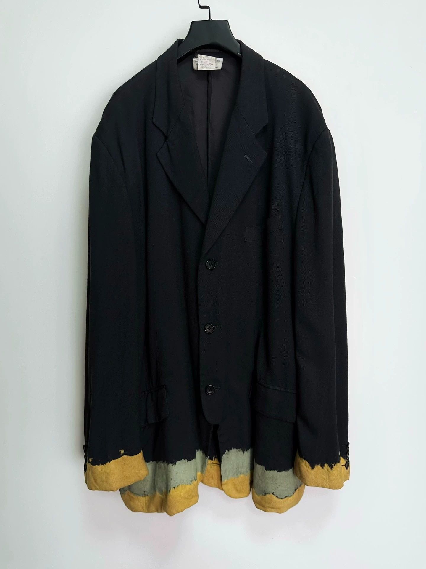Comme des Garcons Comme des Garçons 93AW De-color Period Jacket Y/G/G Size US S / EU 44-46 / 1 - 1 Thumbnail