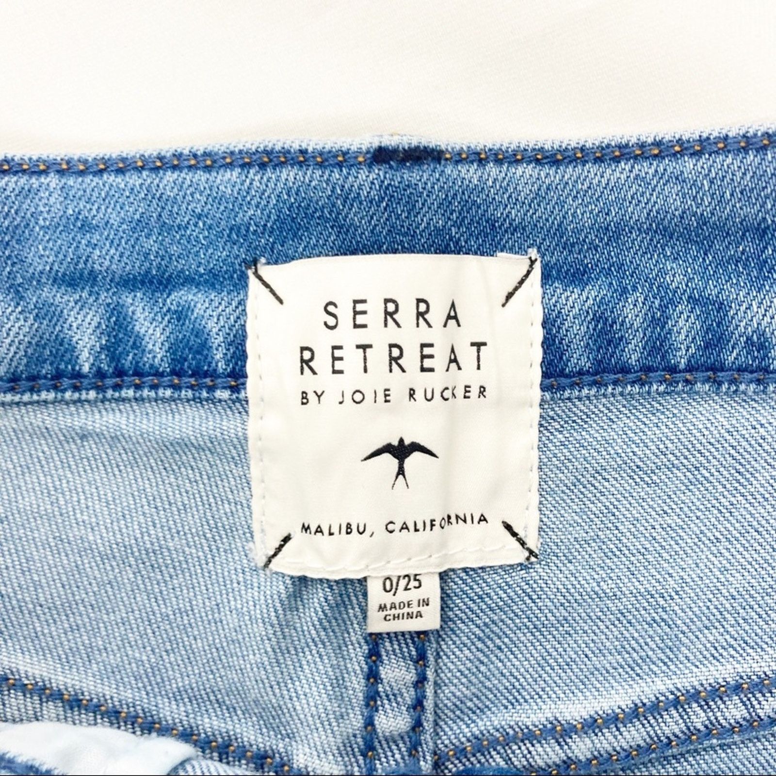 Other Serra Retreat Joie Tucker Wide Leg High Rise Jeans Sz 0 Size 25" / US 0 / IT 36 - 5 Thumbnail