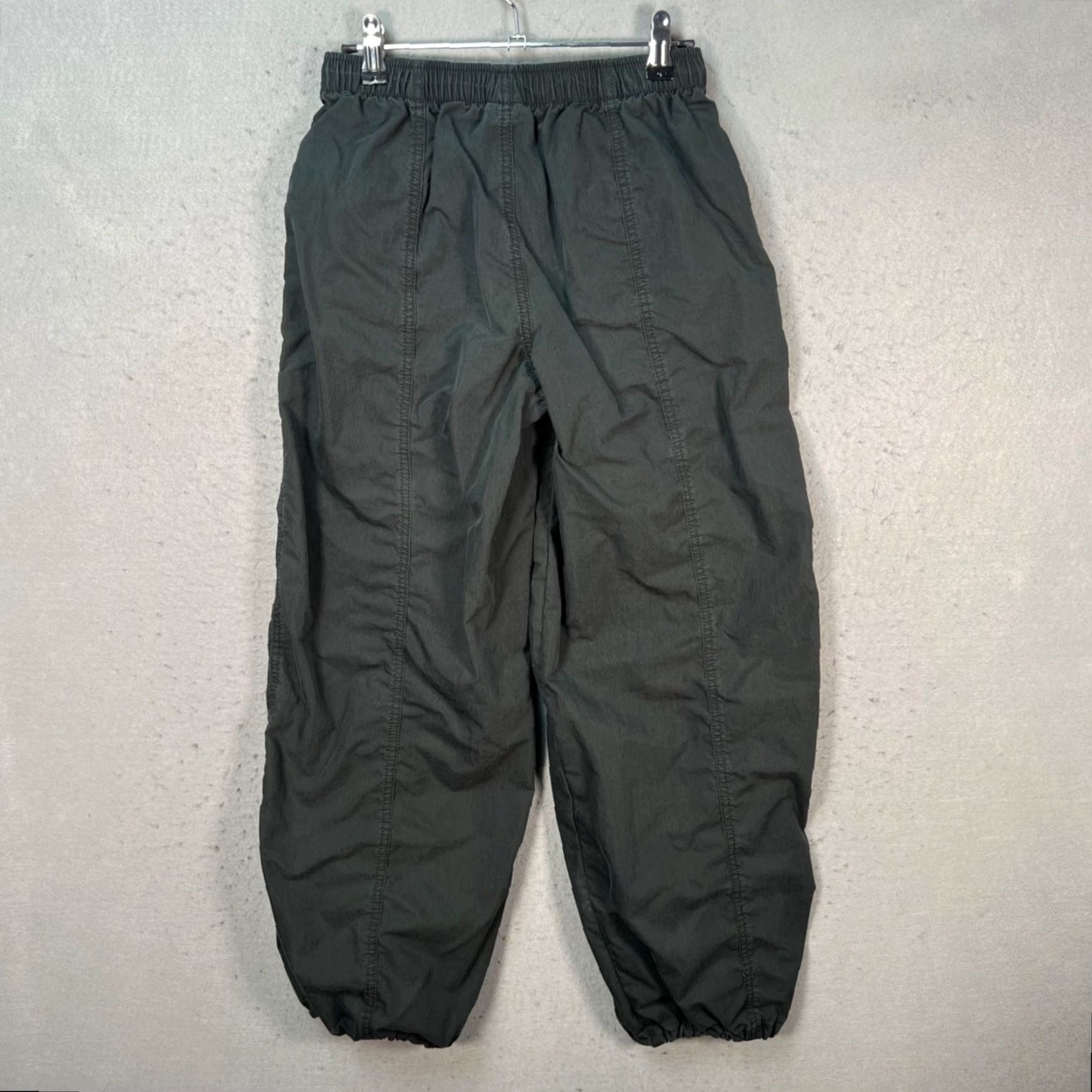 TNA TNA Surplus Division Womens XS Black Nylon-Cotton Wide Leg Cargo Pants Shirt? Size 26" / US 2 / IT 38 - 2 Thumbnail