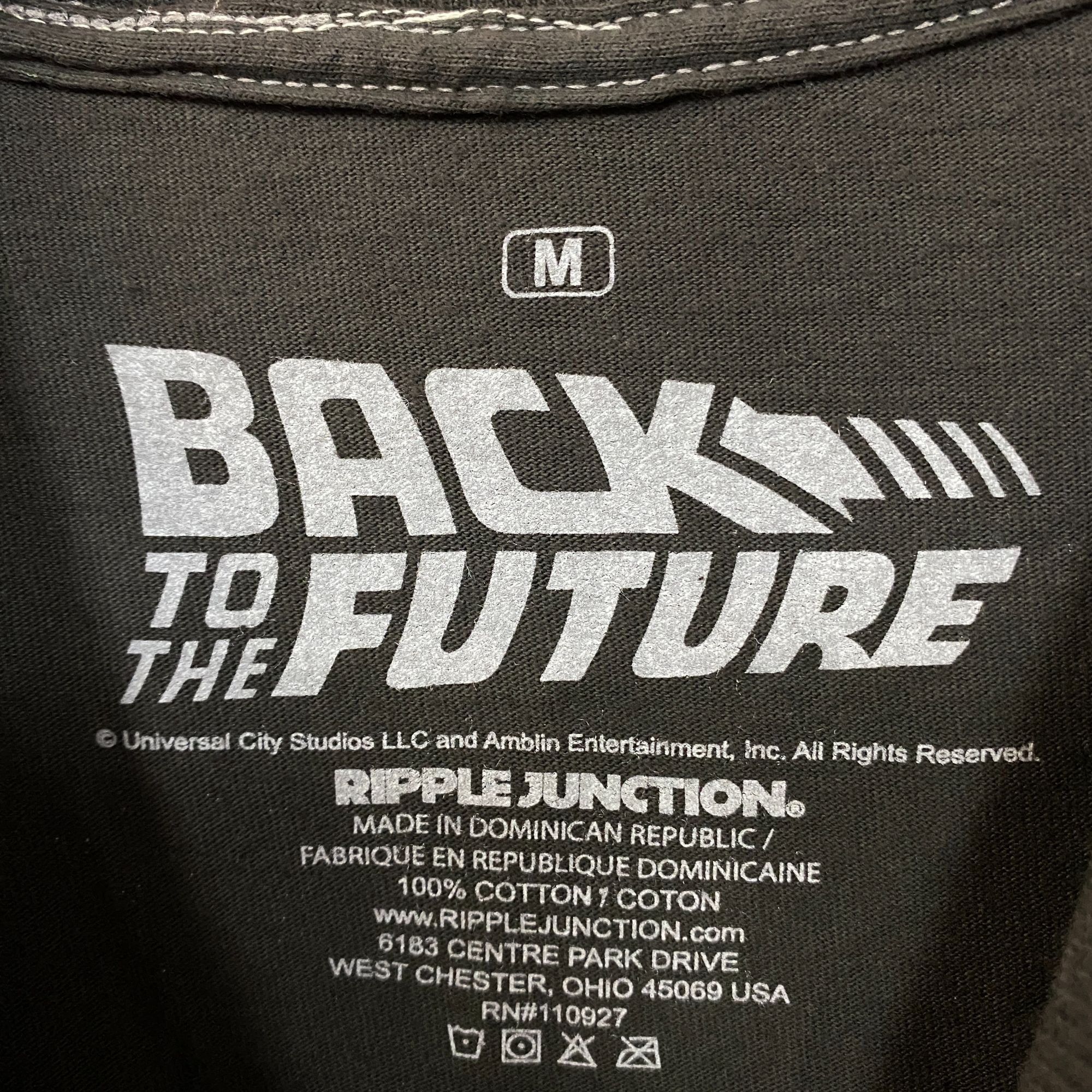 Ripple Junction Back to the Future Graphic Iconic Poster Art T-Shirt Medium Size US M / EU 48-50 / 2 - 5 Thumbnail