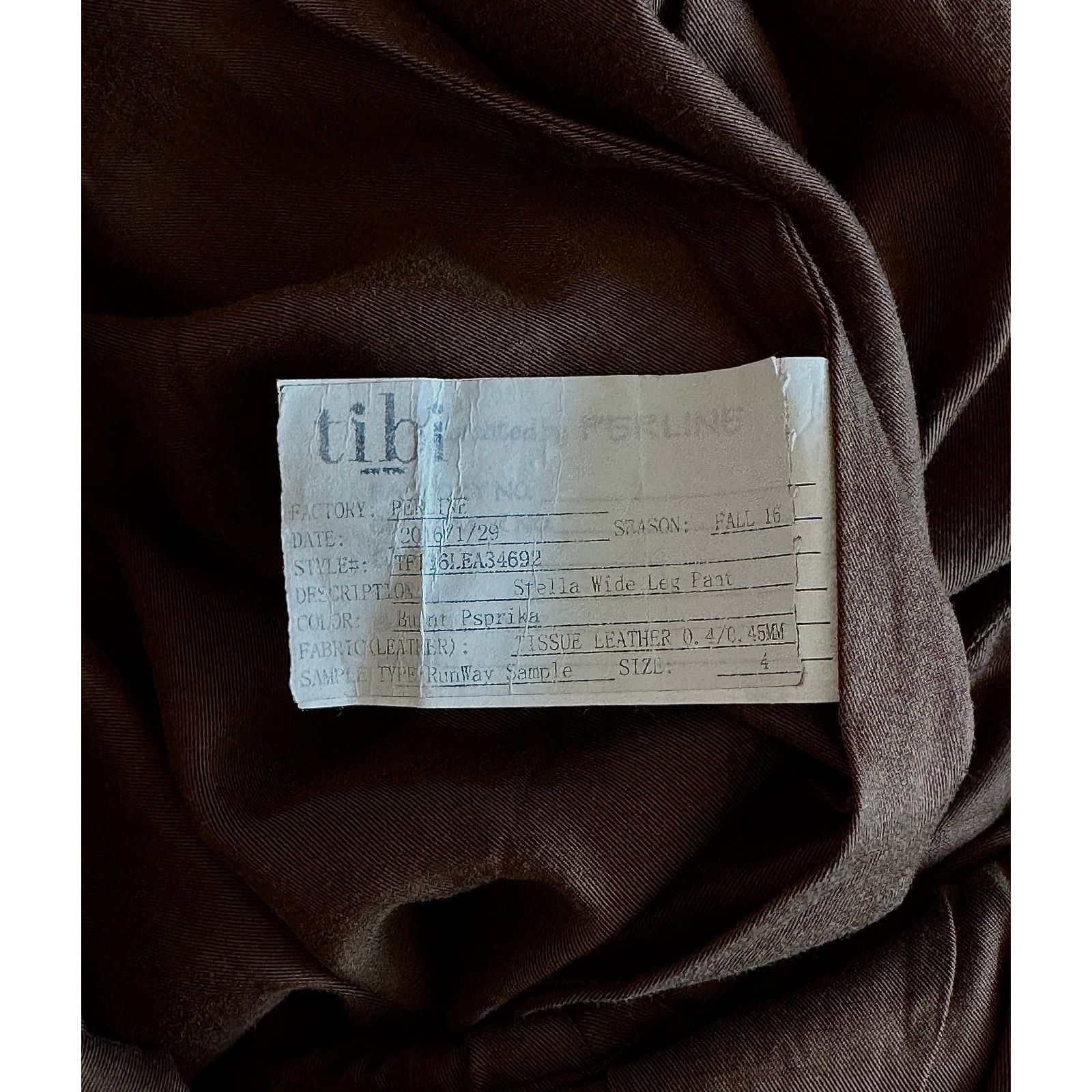 Tibi TIBI Leather Stella Pant Fall 16 Size 4 Size 27" / US 4 / IT 40 - 5 Thumbnail