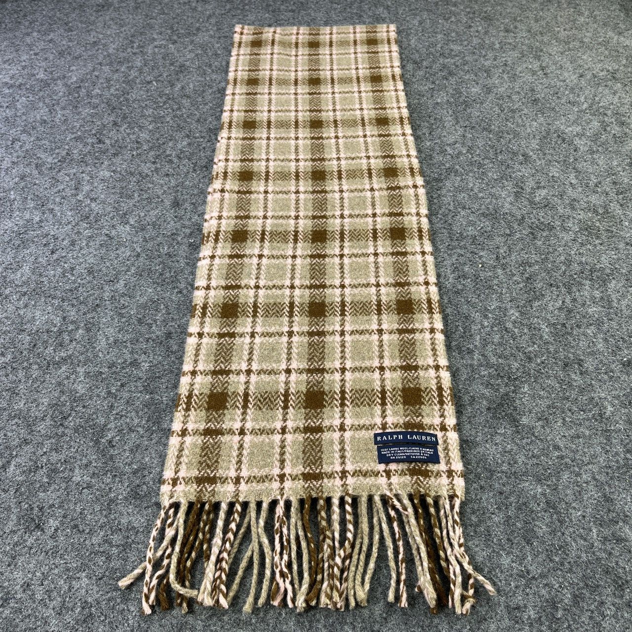 Ralph Lauren × Vintage Ralph Lauren Scarf / Muffler / Neckwear T545 Size ONE SIZE - 2 Thumbnail