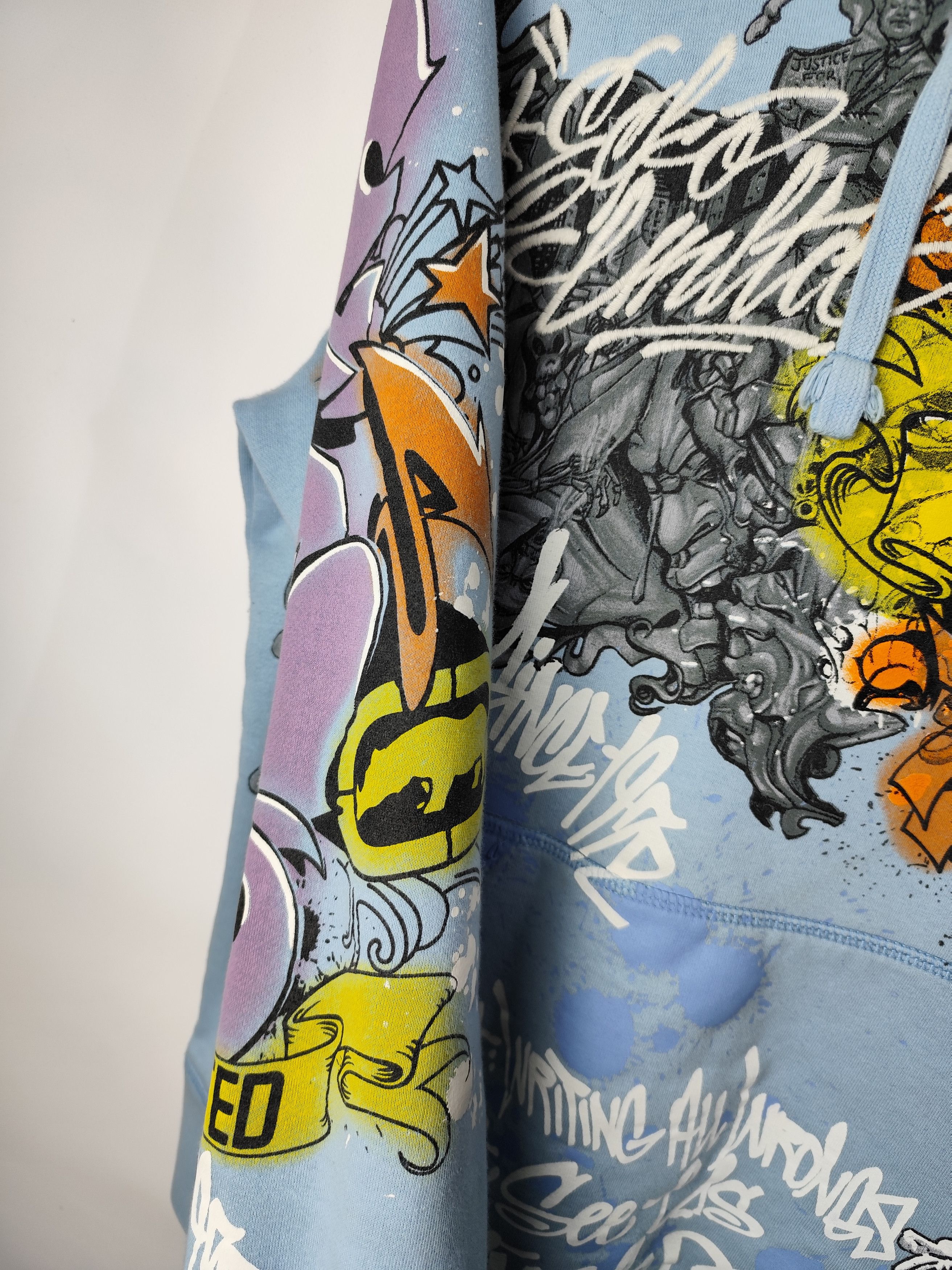 Ecko Unltd. 🦏 Y2k 00s 2000s Ecko Untld Graphitti Sk8 Skating Hoodie Size US S / EU 44-46 / 1 - 4 Thumbnail
