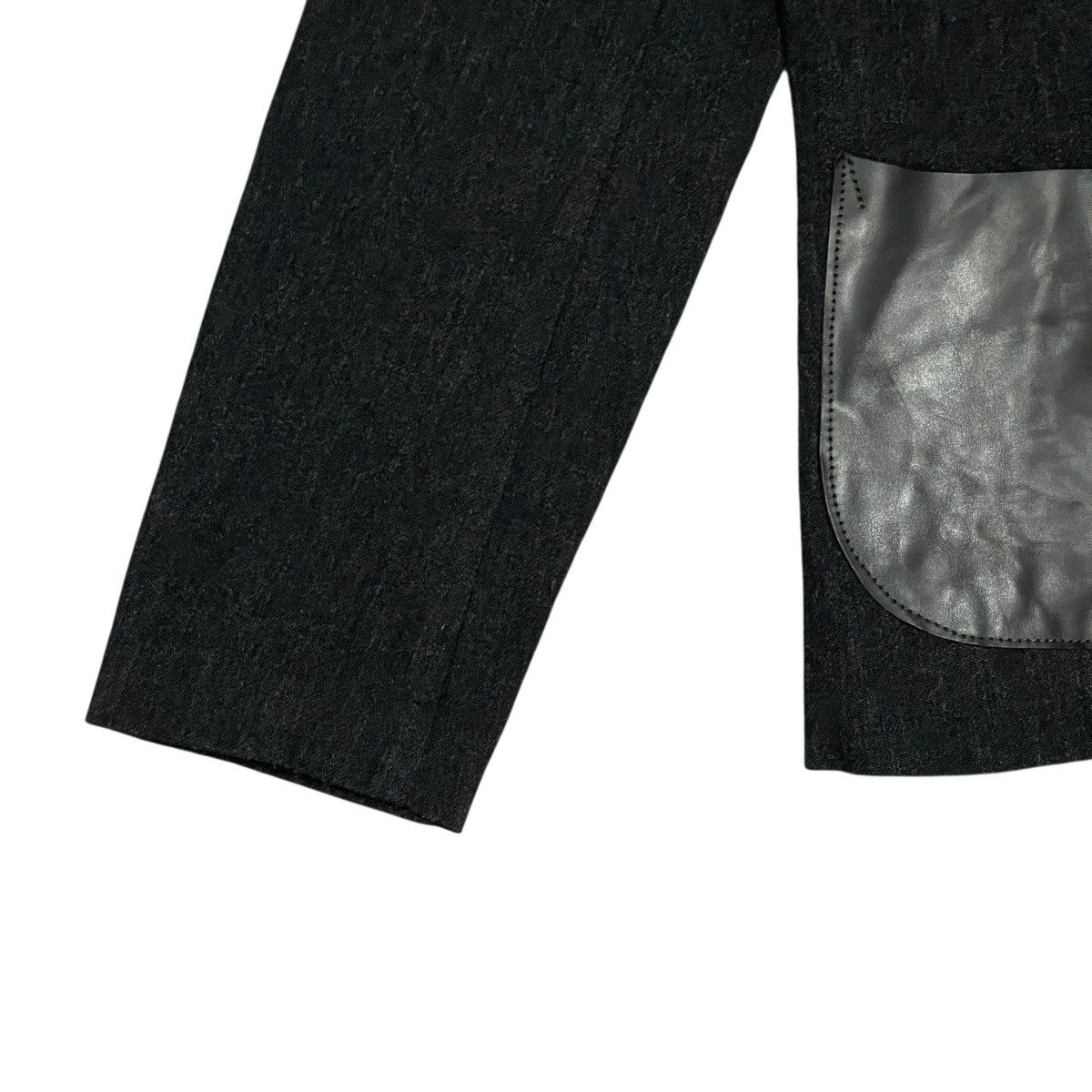 The Superior Labor Vintage The Superior Labor AW2008 Wool Leather Pocket Jacket Size US S / EU 44-46 / 1 - 12 Thumbnail