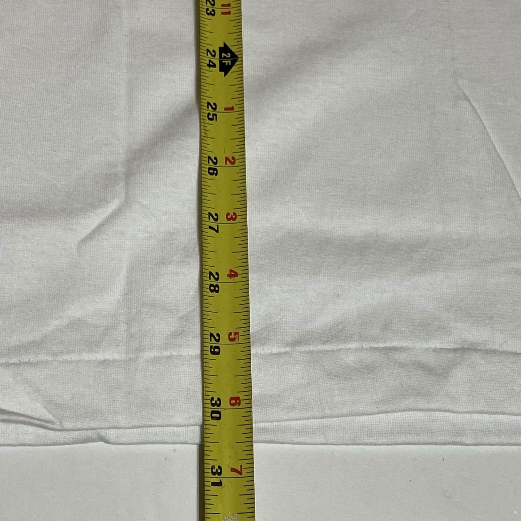 Fruit Of The Loom VINTAGE Fruit of the Loom T-Shirt Mens XL White Short Sleeve Crew Neck Funny 90s Single Stitch Shoebox On The 8th Day God Created Golf Size US XL / EU 56 / 4 - 5 Thumbnail