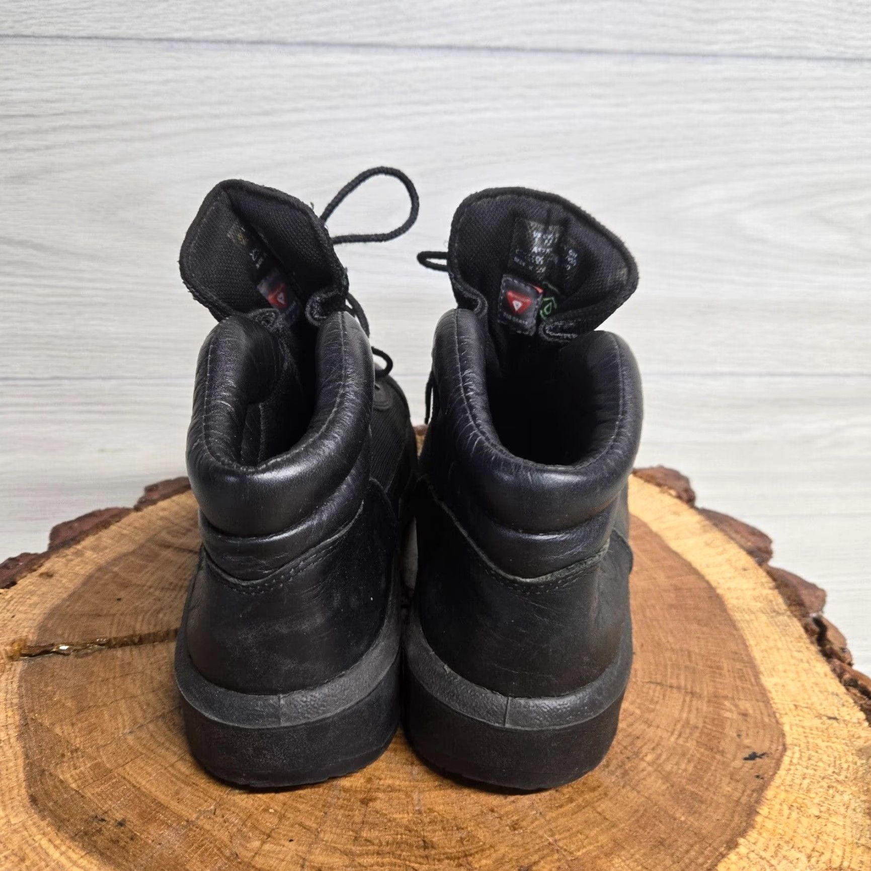 Timberland Timberland Boot Solid Black Lace Up Boots Adult Women’s Size 7 Size US 7 / IT 37 - 4 Thumbnail