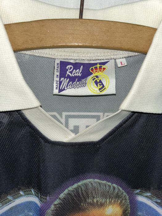 Maillot Real Madrid 1994/1996 Ou 1997/1998 - Flocages Raul, Redondo, Hierro, Mijatovic - Neuf
