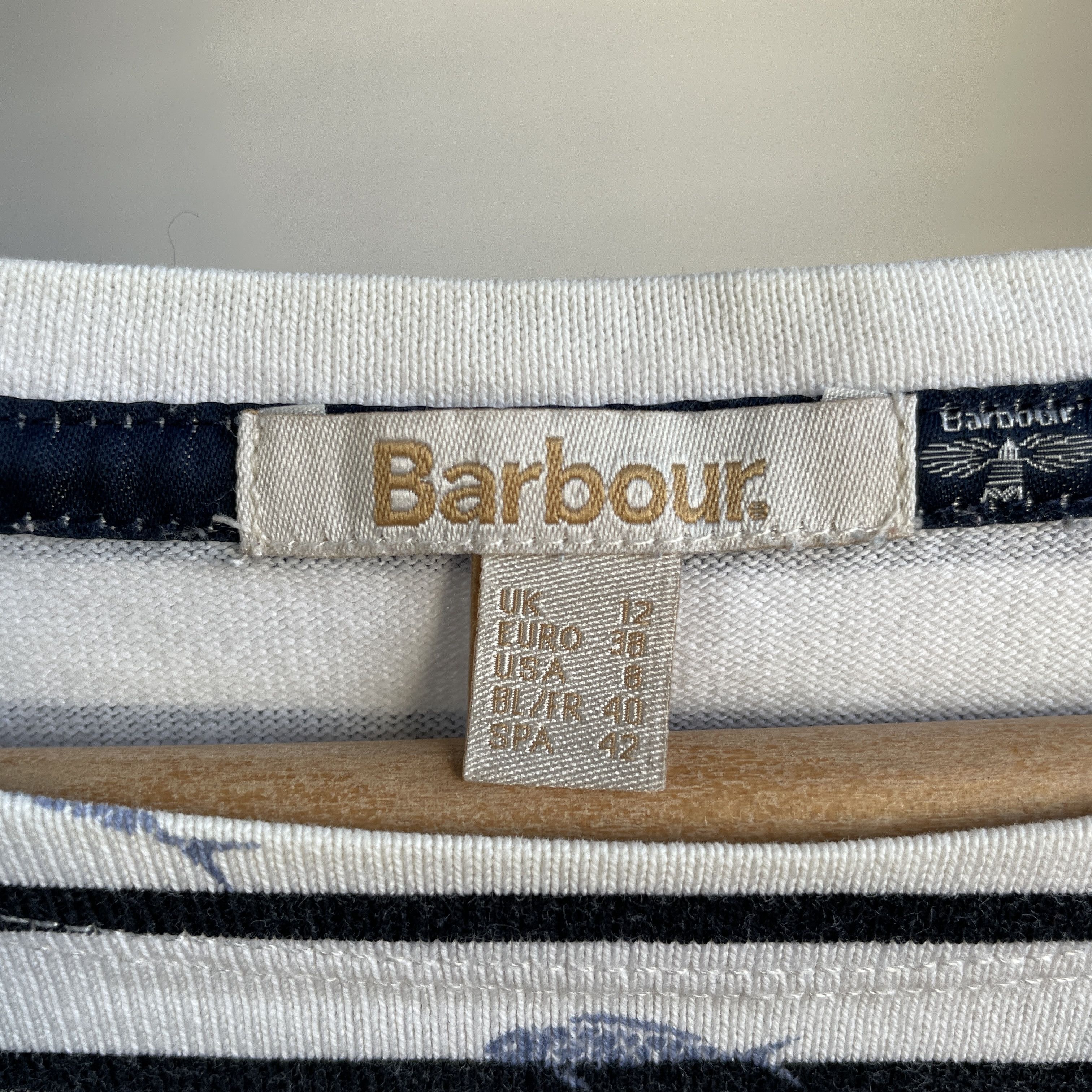 Barbour Barbour Womens Seaward Pullover Size UK 12/ EUR 38/ US 8 Size M / US 6-8 / IT 42-44 - 6 Thumbnail