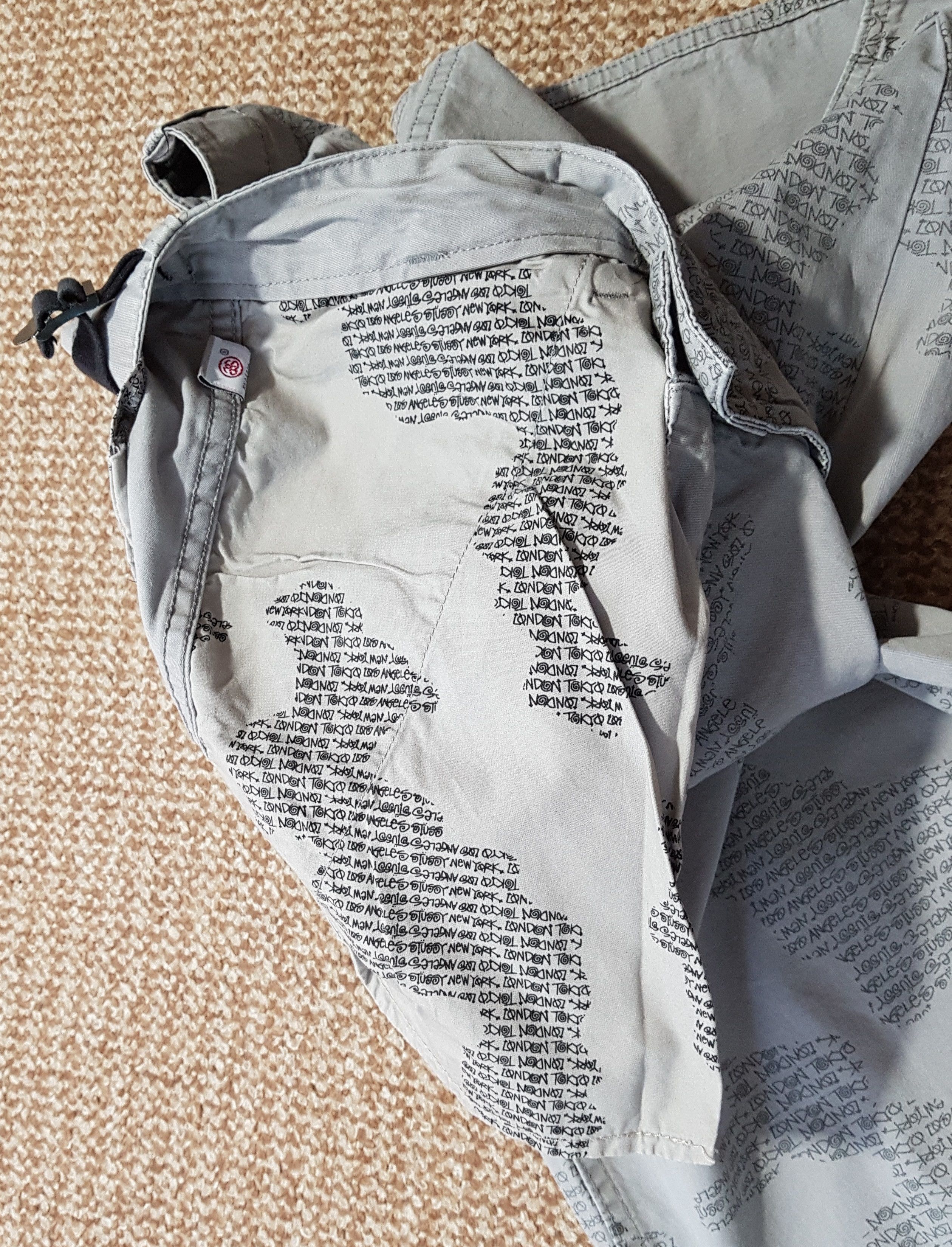 Stussy Stussy Vintage Y2K Spellout Camouflage AOP Military Shorts Size US 34 / EU 50 - 12 Thumbnail