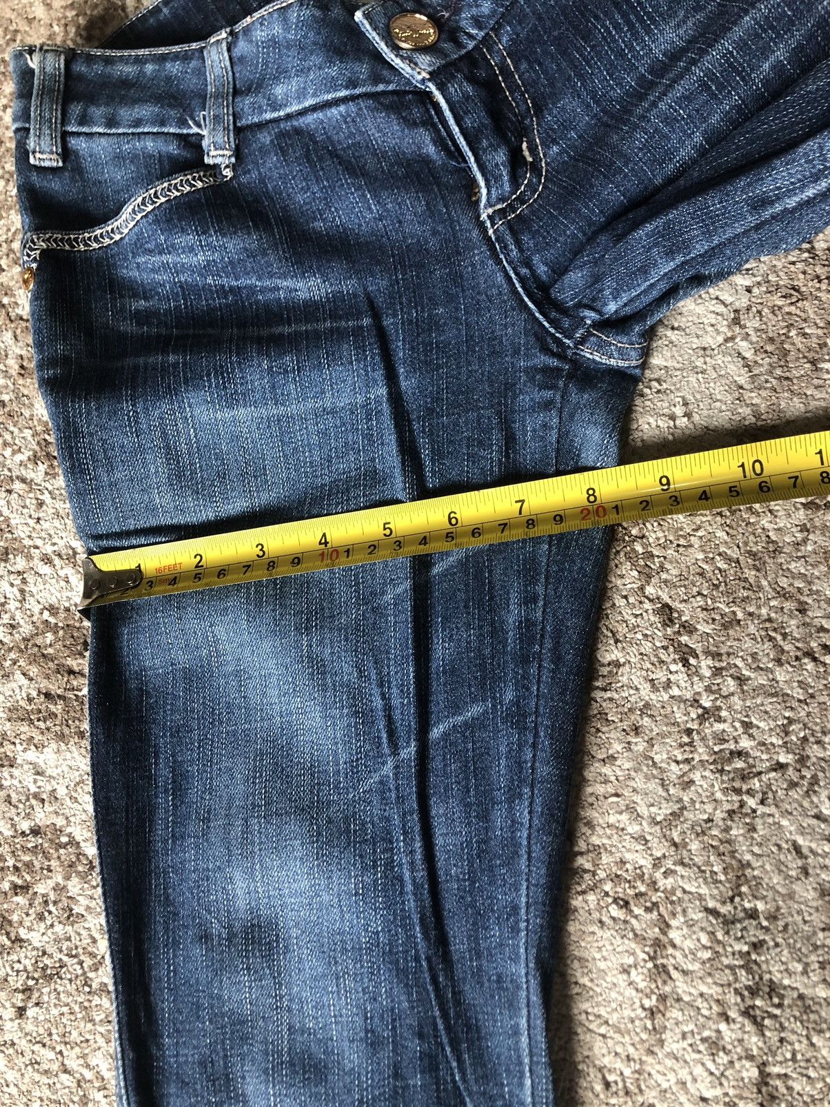 Levi's ‼️Last Drop‼️Vtg🔥Levi’s🔥Flared Distressed Denim Ladies Size 27" / US 4 / IT 40 - 15 Thumbnail