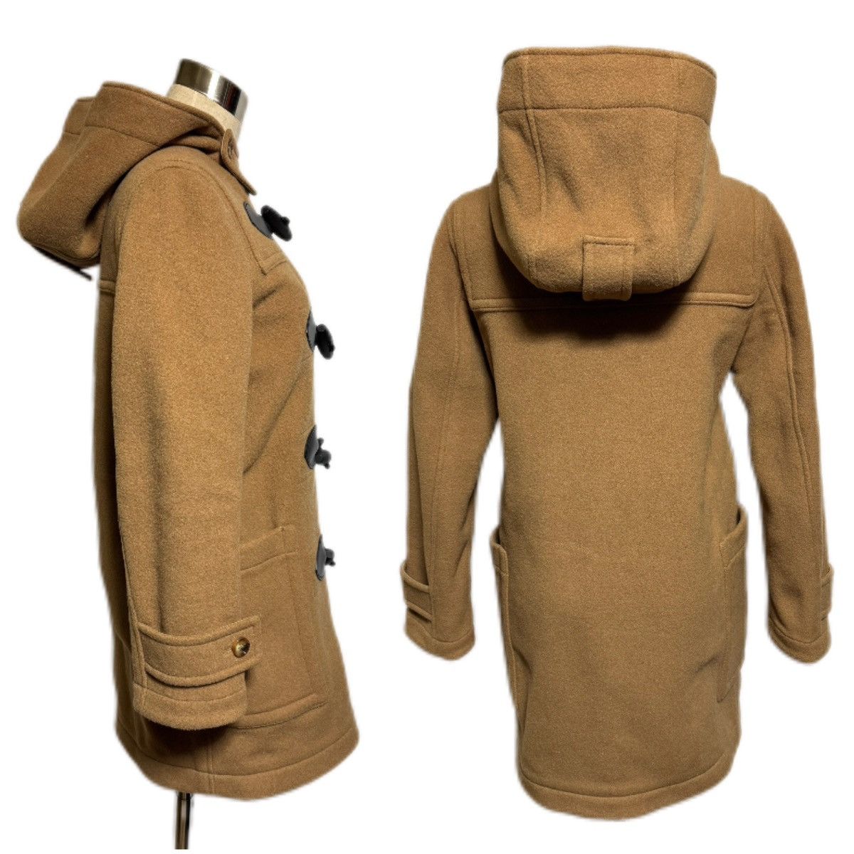 Burberry Burberry , leather trimmed, hooded, duffle coat Size XS / US 0-2 / IT 36-38 - 19 Thumbnail