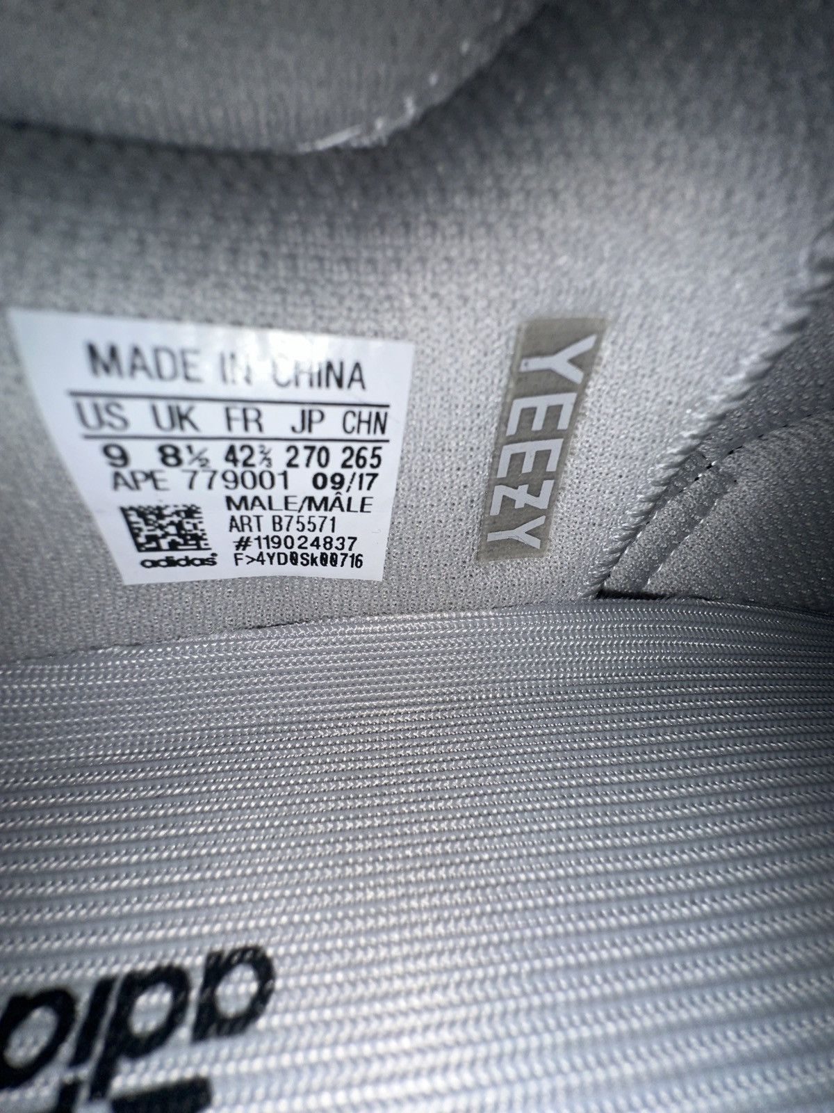 Adidas × Yeezy Yeezy wave runner boost 700 Size US 9 / EU 42 - 10 Thumbnail