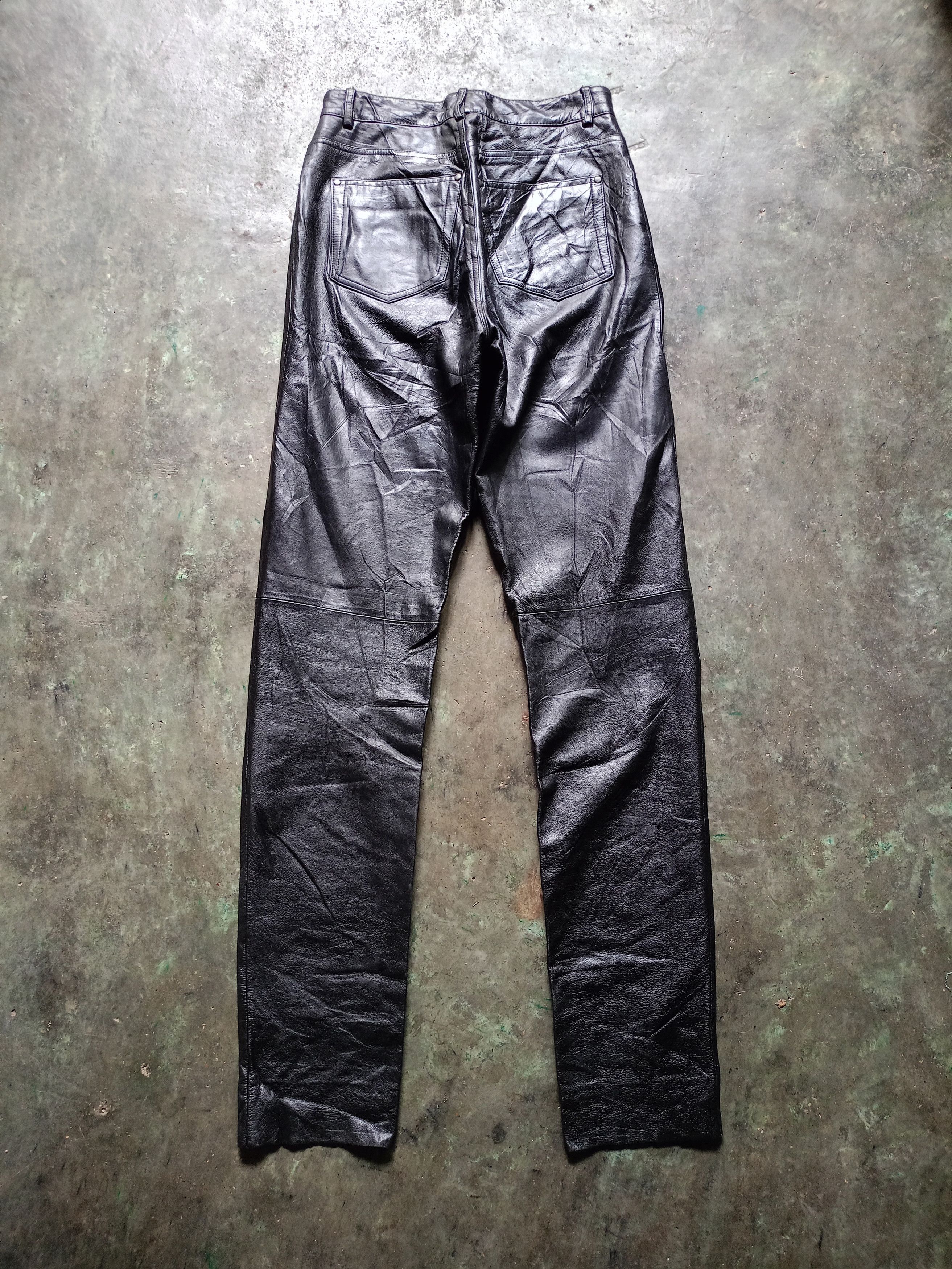 Genuine Leather × Leather × Wilsons Leather Maxima Wilsons Skinny Leather Pants Size US 27 - 2 Thumbnail