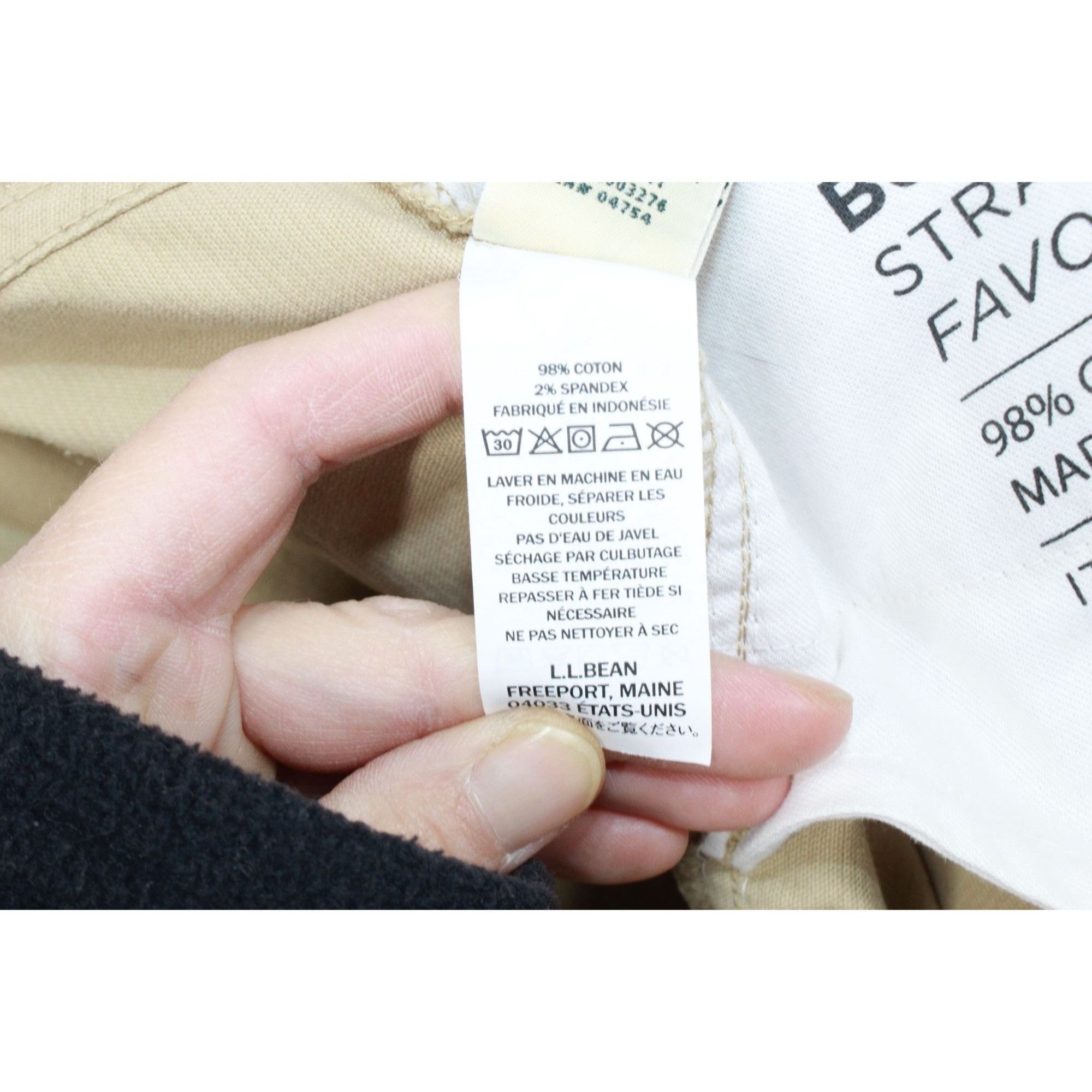 L.L. Bean LL Bean BeanFlex Five Pocket Corduroy Pants Straight Leg Size 36" / US 14 / IT 50 - 8 Thumbnail