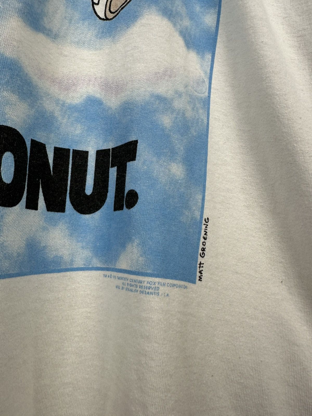 Vintage Vtg.1996s Homer Simpson - Just Donut (Nike) Size US L / EU 52-54 / 3 - 4 Thumbnail