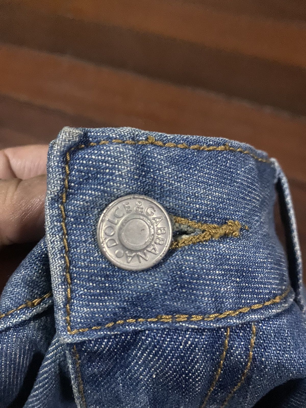 DOLCE & GABBANA SEX FLARE JEANS DISTRESSED RIPPED SPLATED