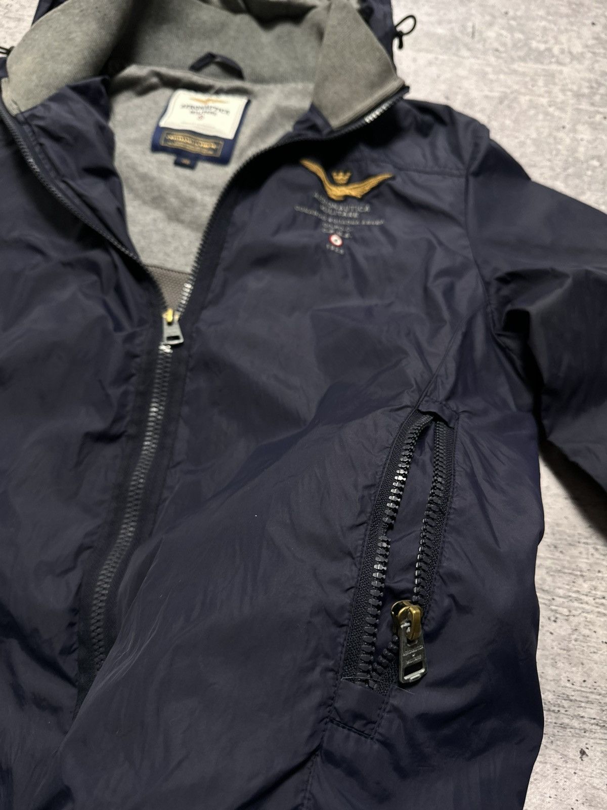 Aeronautica Militare AERONAUTICA MILITARE Pilot Nylon Windbreaker Y2K Army Jacket Size US M / EU 48-50 / 2 - 10 Thumbnail