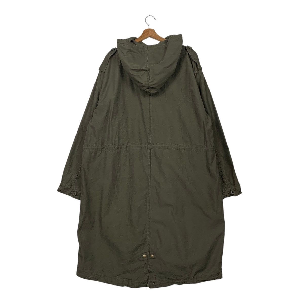 Japanese Brand DOG HOUSE Olive Green Parka Jacket #2368-C106 Size US L / EU 52-54 / 3 - 8 Thumbnail