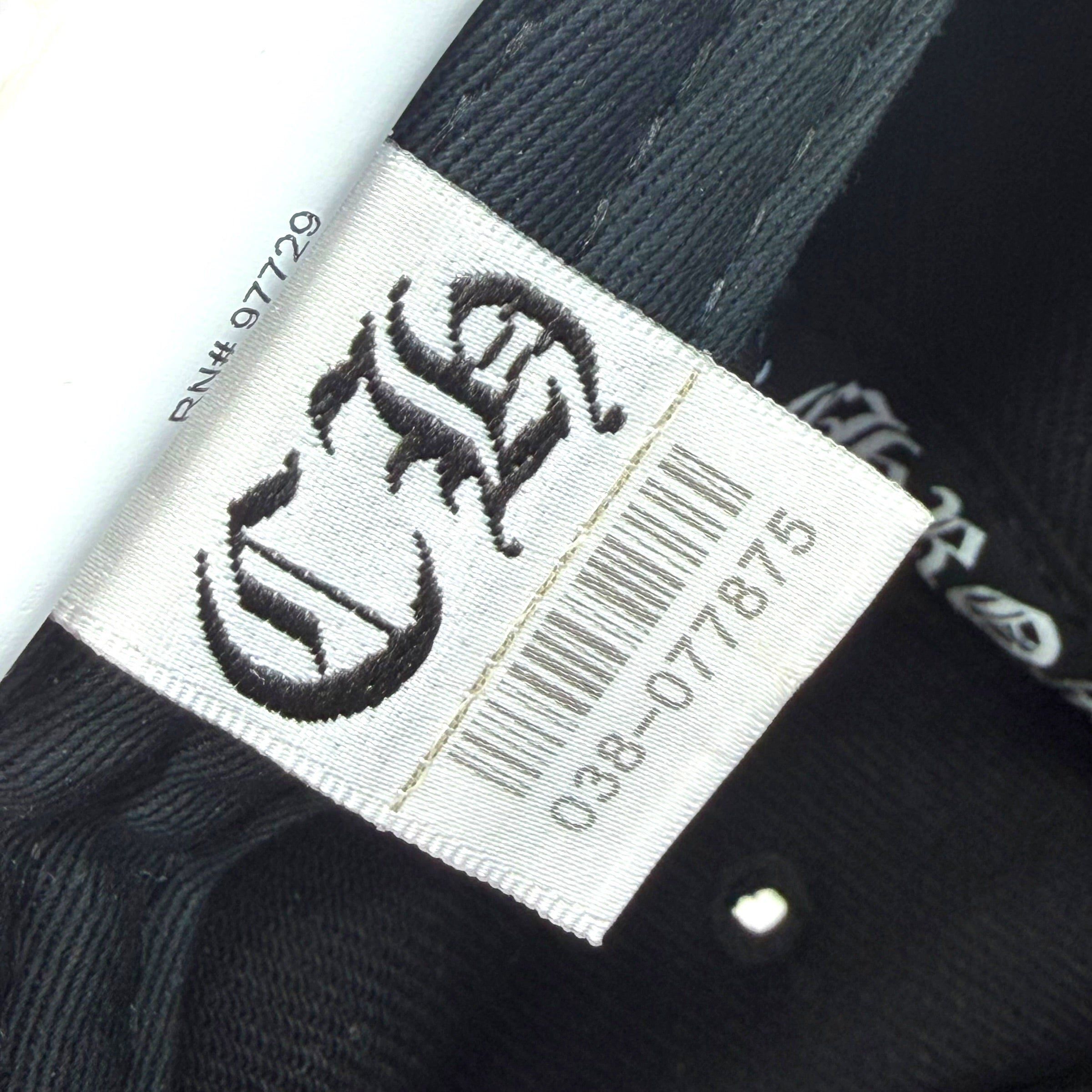 Chrome Hearts Chrome Hearts Horseshoe Denim Baseball Hat Size ONE SIZE - 4 Thumbnail