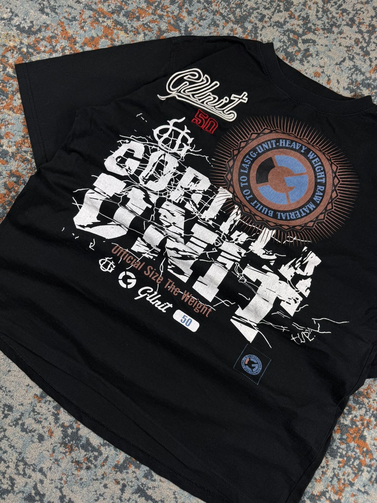 G-Unit × Vintage Vintage 90s G Unit 50 cent Gorillaz unit graphic tee Size US XL / EU 56 / 4 - 3 Thumbnail