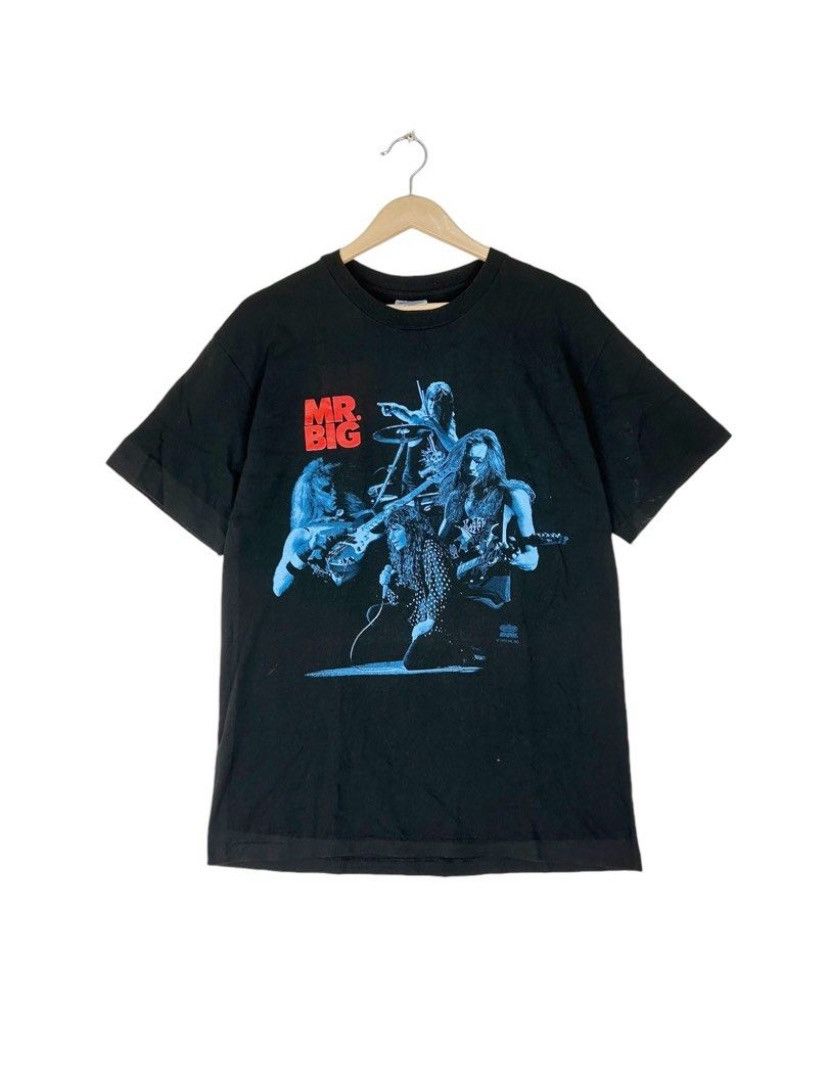 Vintage 90s Mr Big Bump A Head Tour Tees/ Hard Rock / Glam