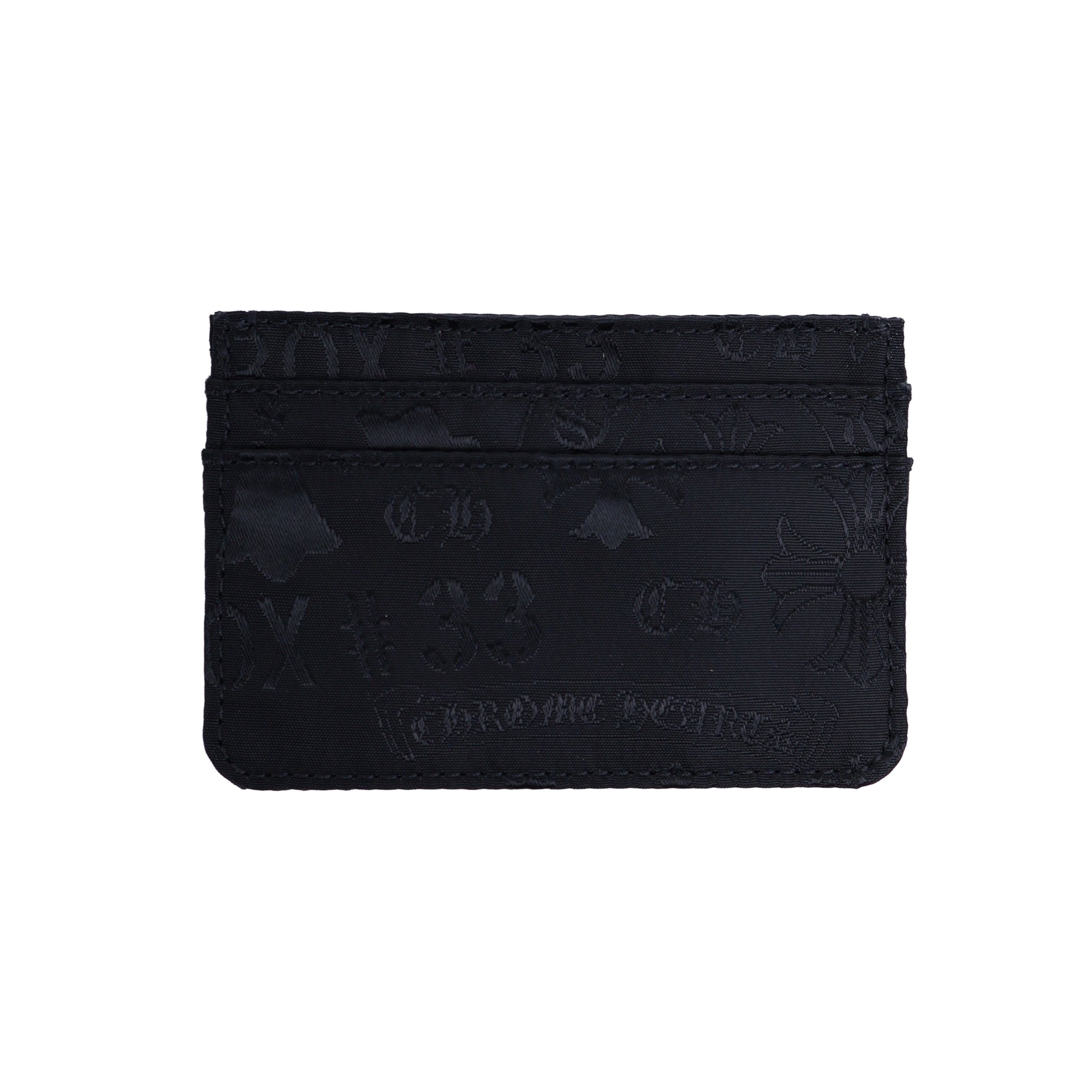 Chrome Hearts BLACK CHROME HEARTS NYLON STENCIL CARD HOLDER Size ONE SIZE - 2 Thumbnail