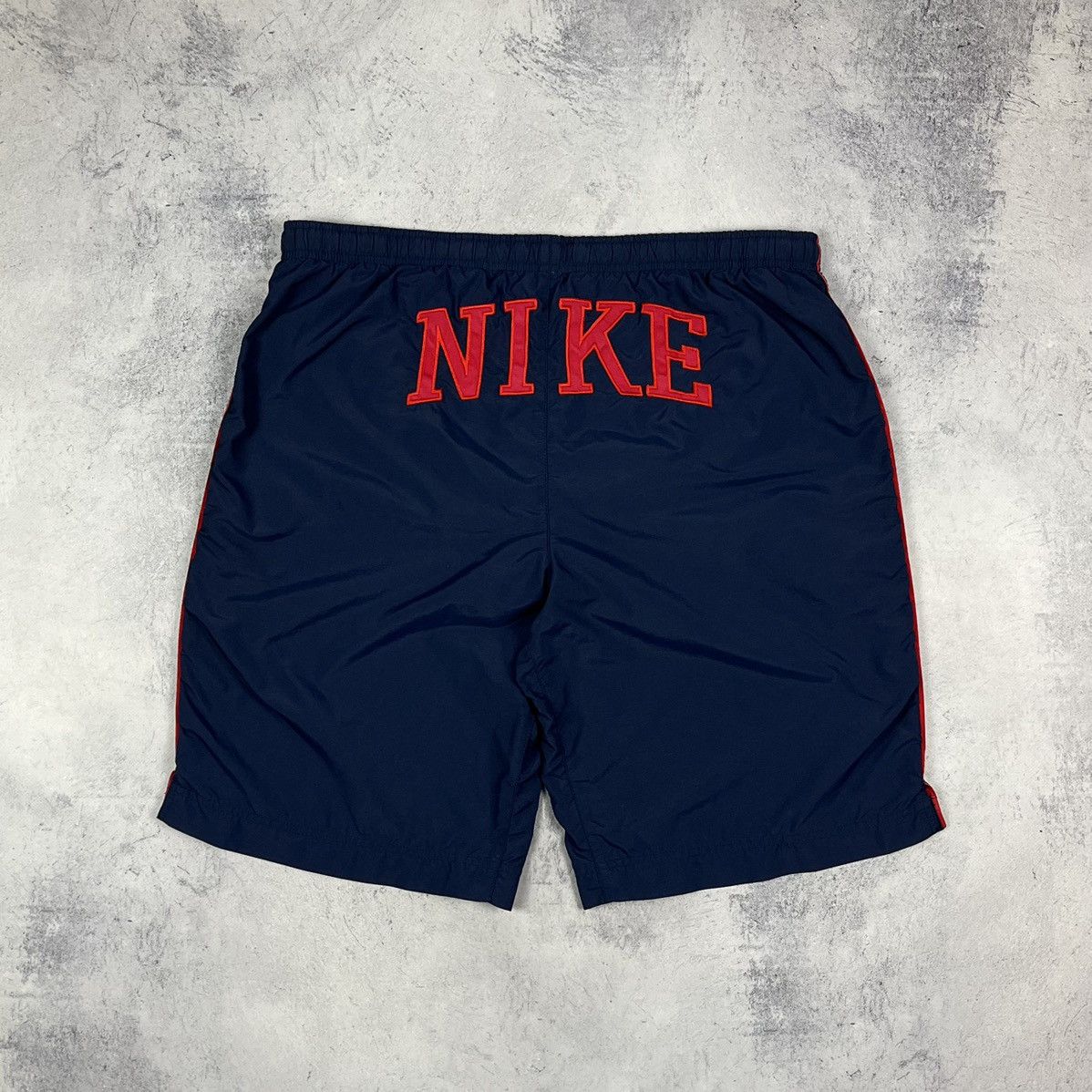 Nike Vintage Nike big logo nylon shorts 90’s Size US 34 / EU 50 - 1 Thumbnail