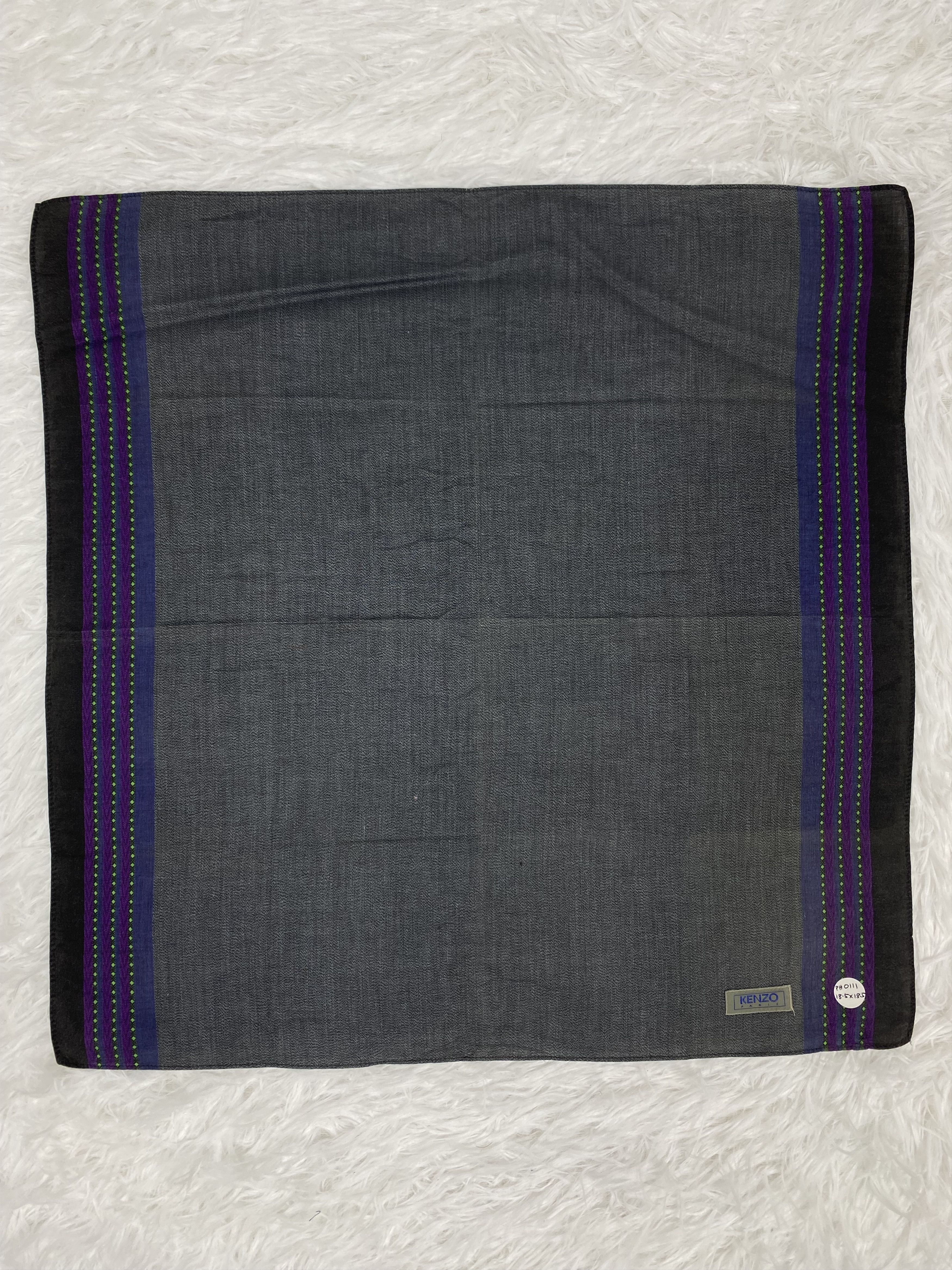 Kenzo Vintage Kenzo Handkerchief PH0111 Size ONE SIZE - 3 Thumbnail