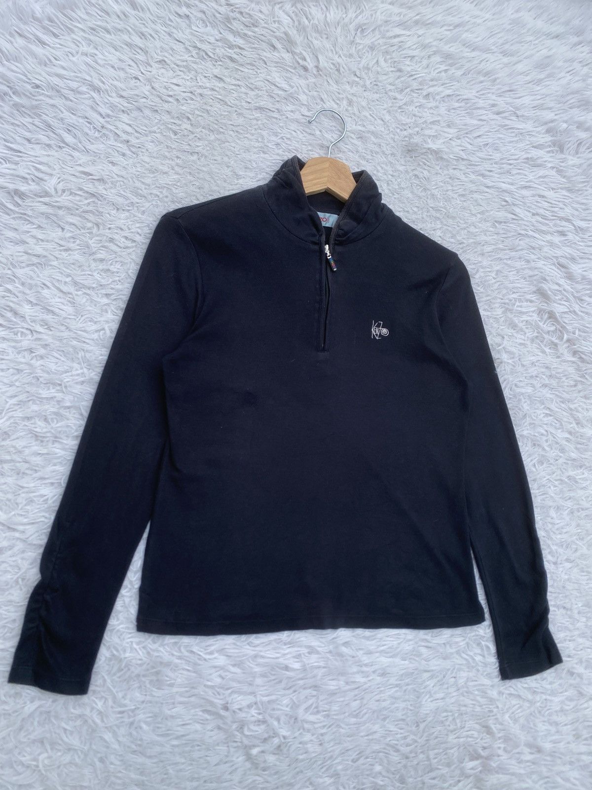 Kenzo Rare KENZO High Neck Longsleeve Shirt Size US S / EU 44-46 / 1 - 3 Thumbnail