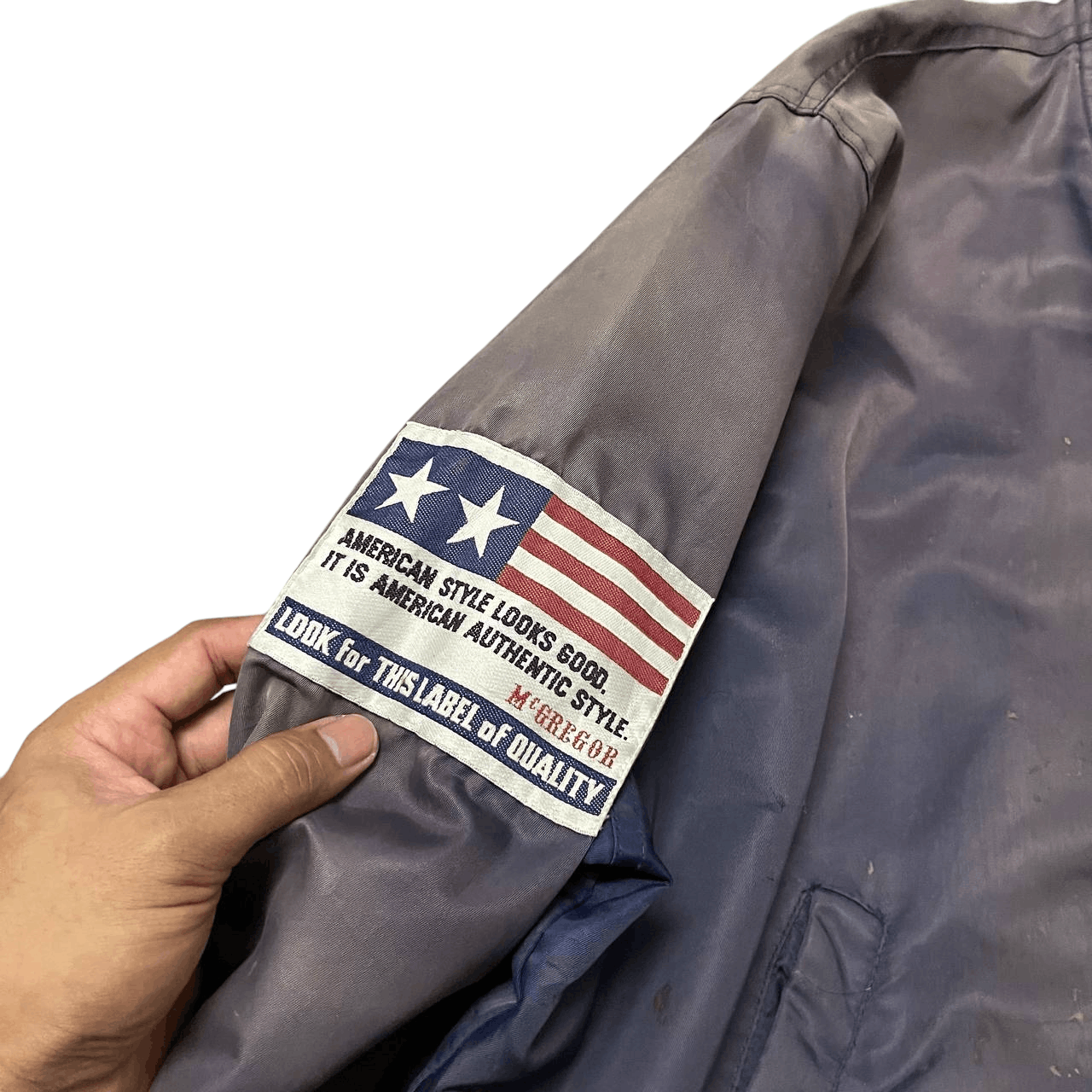 McGregor Vintage Mcgregor Sunfaded Bomber Jacket Size US L / EU 52-54 / 3 - 5 Thumbnail