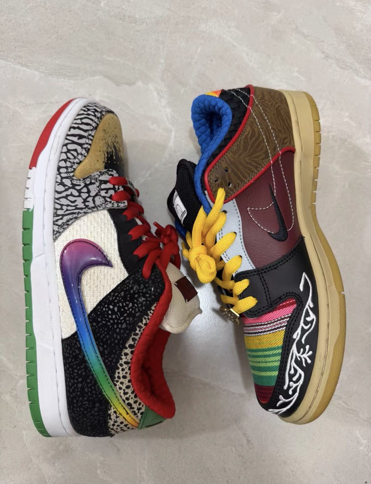 Nike Nike Dunk SB Pro QS Patchwork Low Top Sneakers J34 Size US 8.5 / EU 41-42 - 5 Thumbnail