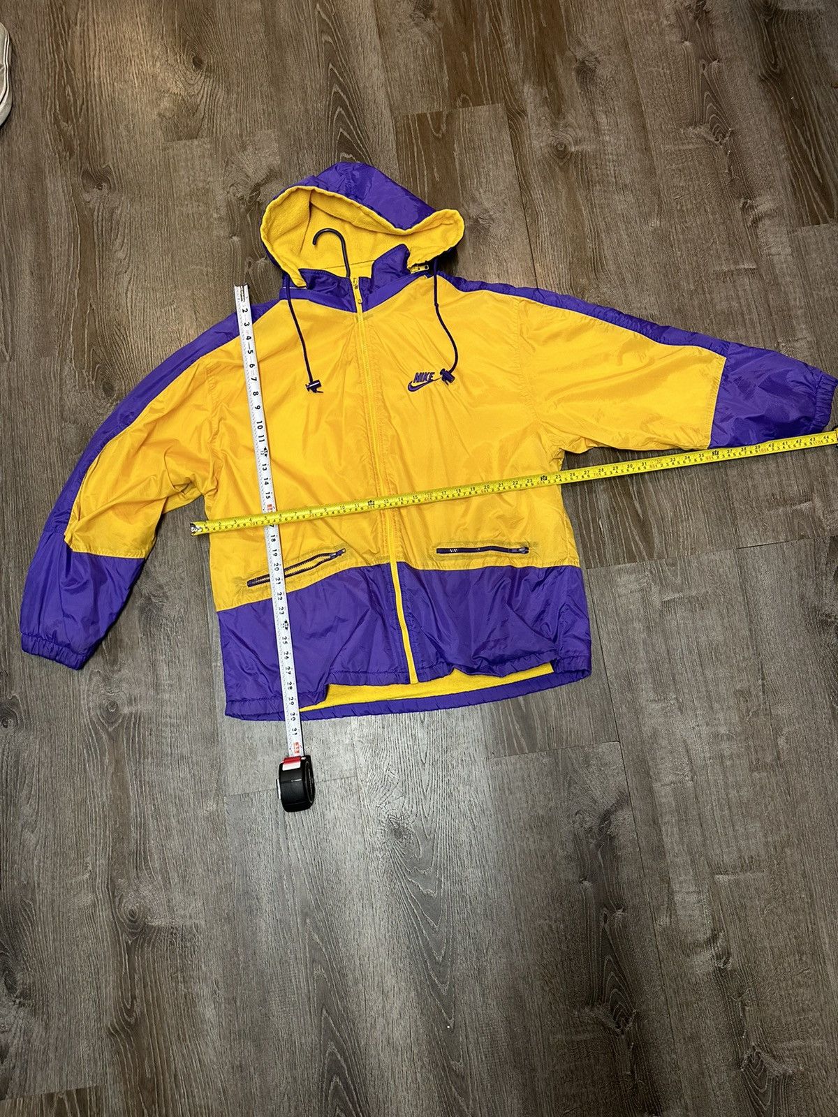 image of Late 90’ Nike Jacket in Yellow, Men's (Size XL)