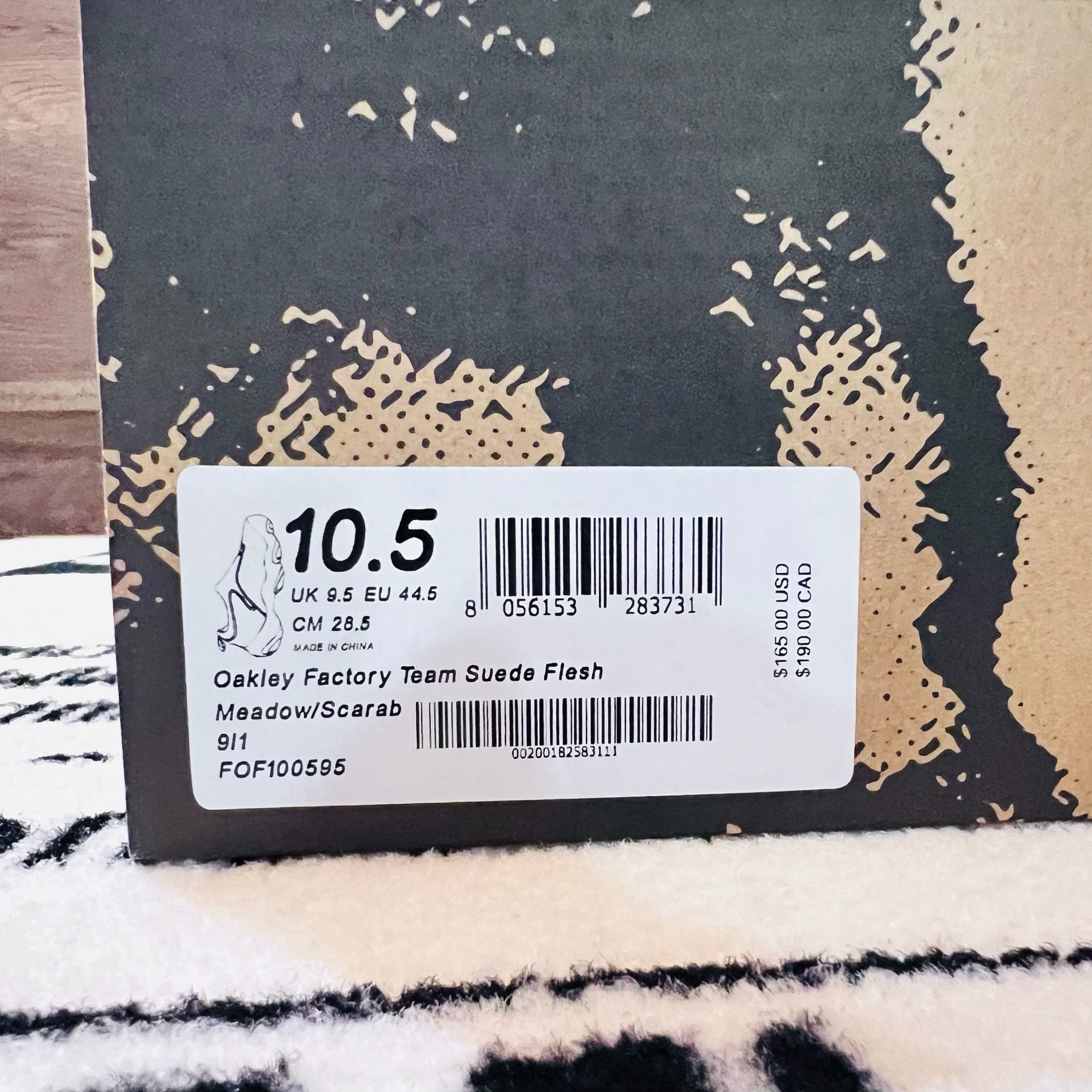 Oakley Oakley Factory Team Size US 10.5 / EU 43-44 - 3 Thumbnail