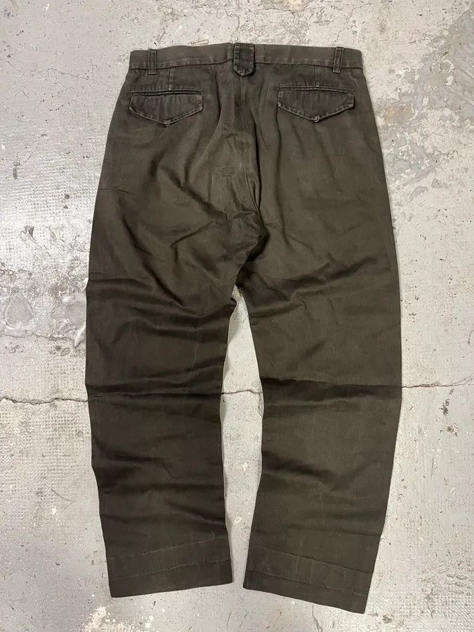 Dolce & Gabbana × Vintage 2000s Dolce & Gabbana Brown Faded Cozy Large Pants Size US 33 - 2 Thumbnail