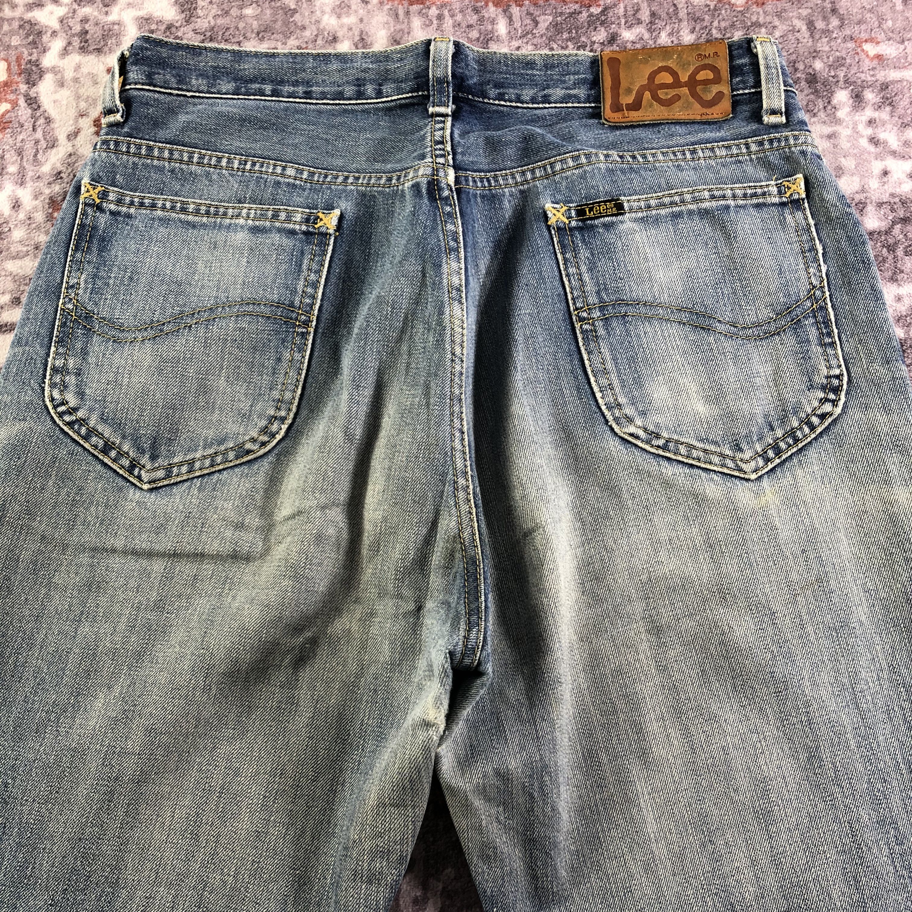 Lee × Vintage Vintage Blue Wash Lee Jeans-JM3281 Size US 33 - 4 Thumbnail