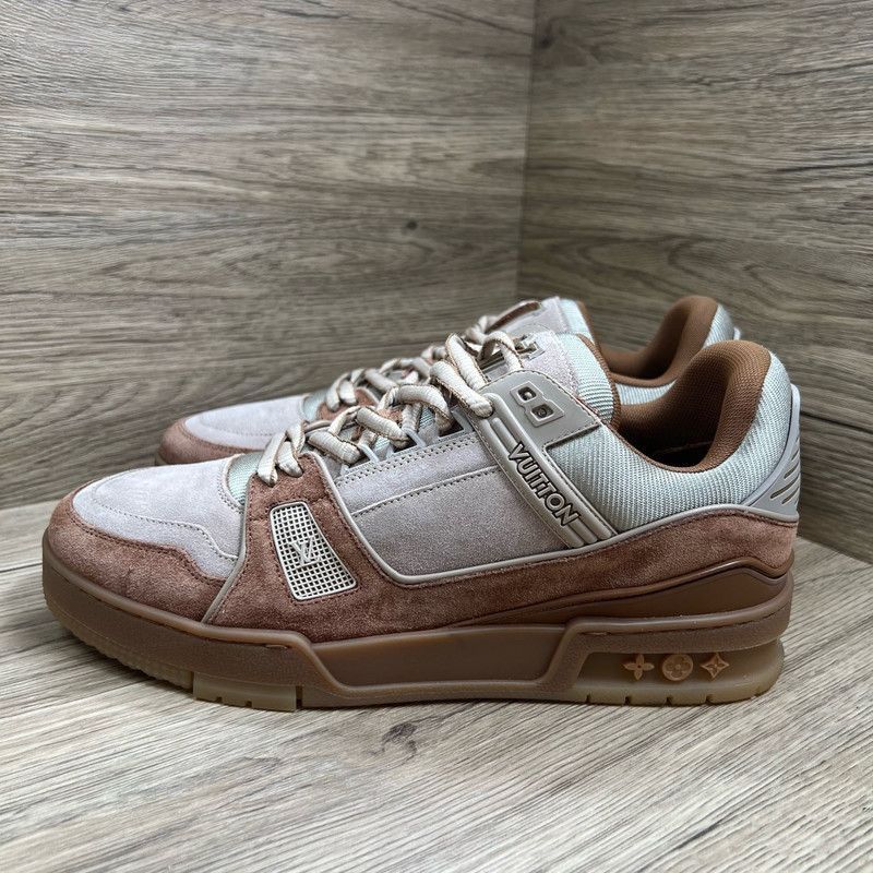 Louis Vuitton Louis Vuitton Vintage Logo Low-Top Fashion Sneakers -2508 Size US 7.5 / EU 40-41 - 1 Thumbnail