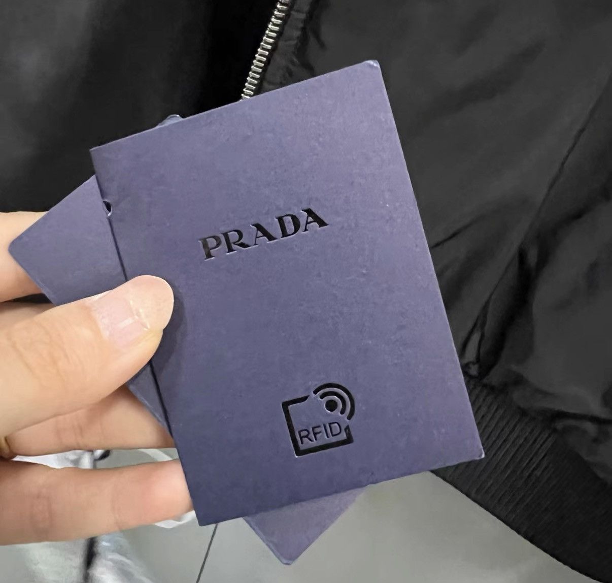 Prada Prada Black Triangle Logo Reversible Leather Jacket J41 Size US L / EU 52-54 / 3 - 7 Thumbnail