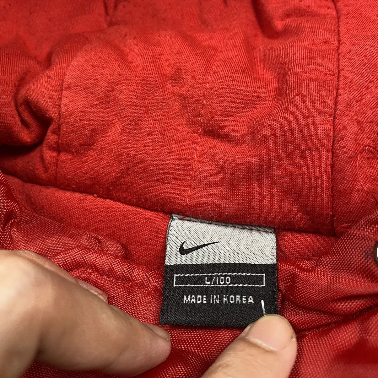 Nike y2k Nike Double Layer Hooded Coach Jacket Size US L / EU 52-54 / 3 - 11 Thumbnail