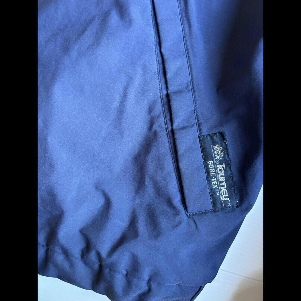 Designer Tourney Vintage Mens Xxl Gore-Tex Waterproof Zip Golf Jacket Size ONE SIZE - 4 Thumbnail