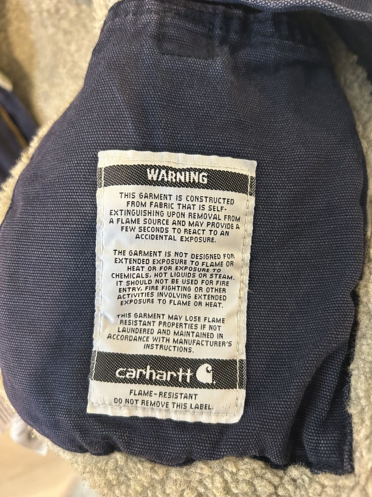 Carhartt Carhartt Vest Sherpa Lined Size US L / EU 52-54 / 3 - 3 Thumbnail