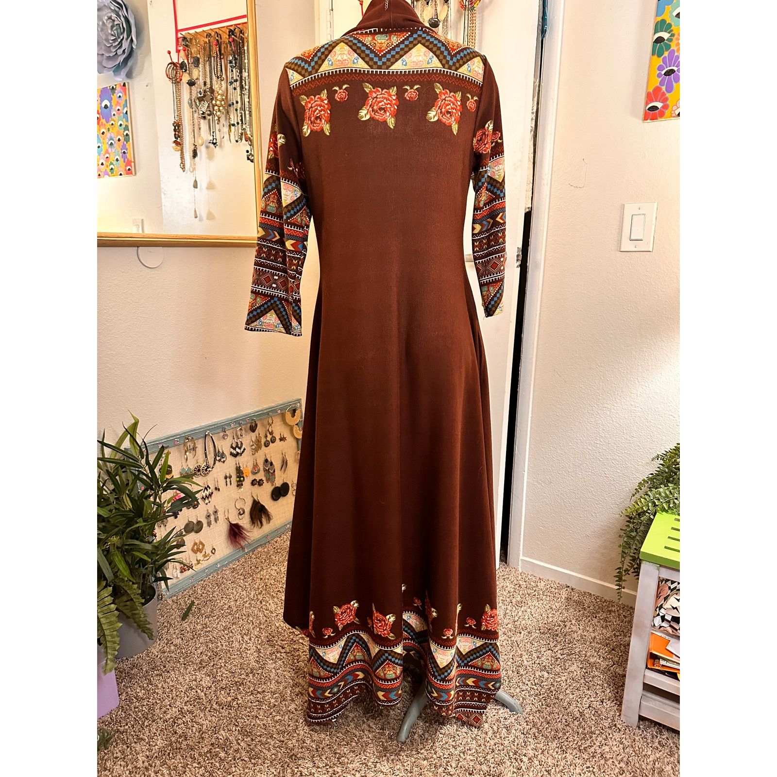 Other Cozy Elegance: Enchanting Long Sweater Dress Size S / US 4 / IT 40 - 6 Thumbnail