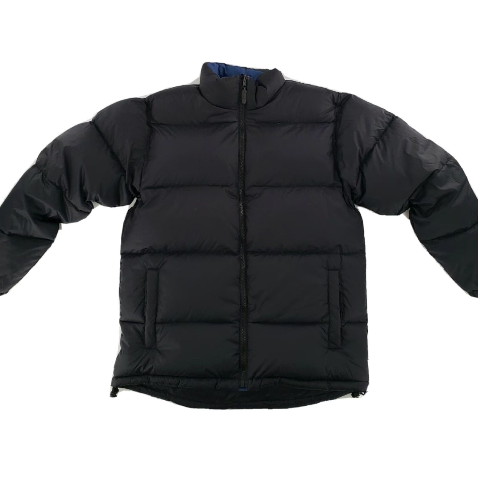 Vintage Cabela's Jacket Womens Large Blue Reversible Hooded Puffer Down Coat Size L / US 10 / IT 46 - 5 Thumbnail