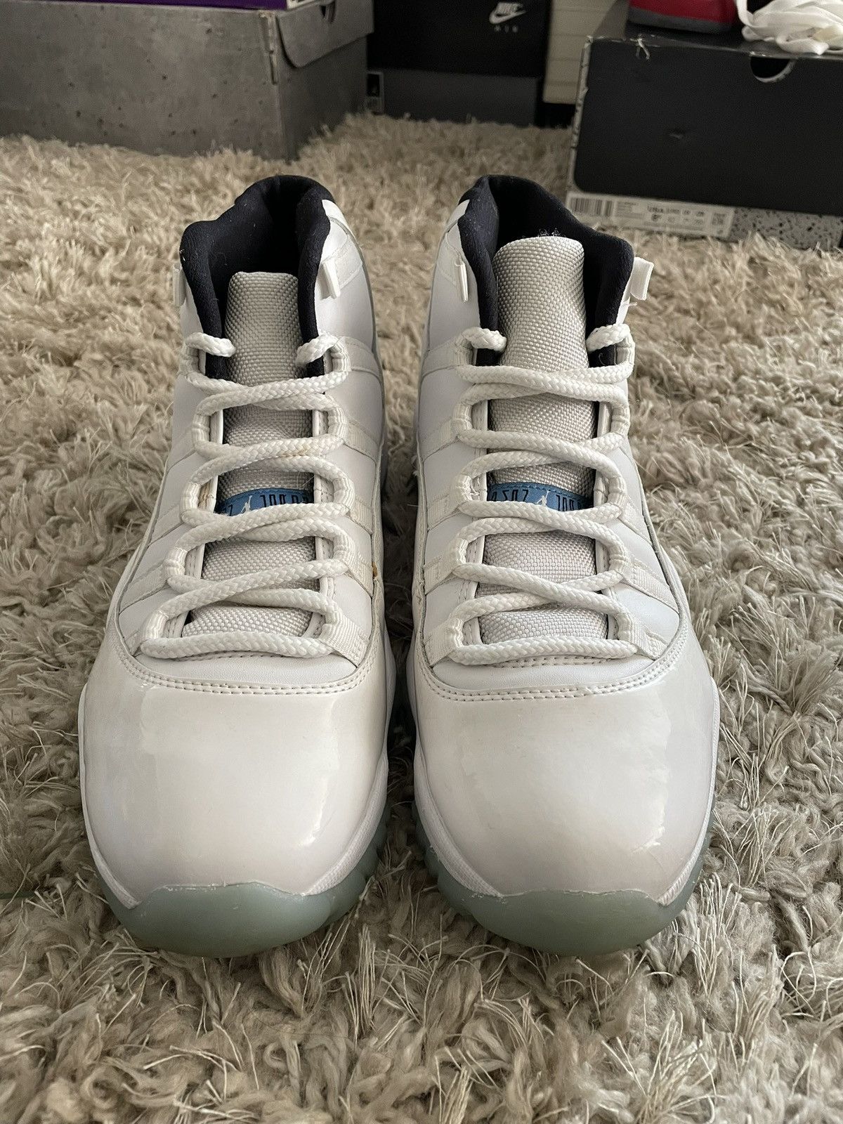 Jordan Brand Jordan 11 Legend Blue 2014 Size US 9 / EU 42 - 4 Thumbnail