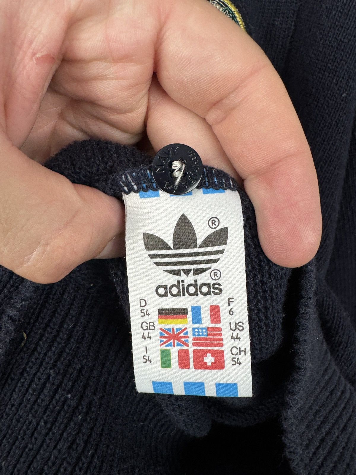 Vintage Men’s Adidas Full Speed Ahead Sweater Vintage Size 44 (L-XL) Size US L / EU 52-54 / 3 - 9 Thumbnail