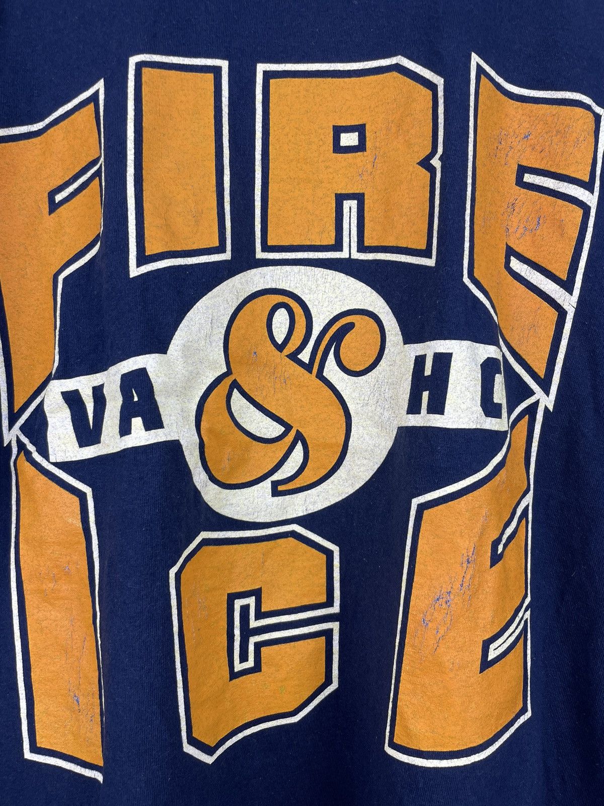 Band Tees Vintage Y2K Fire & Ice hardcore band straight edge t shirts Size US XL / EU 56 / 4 - 5 Thumbnail
