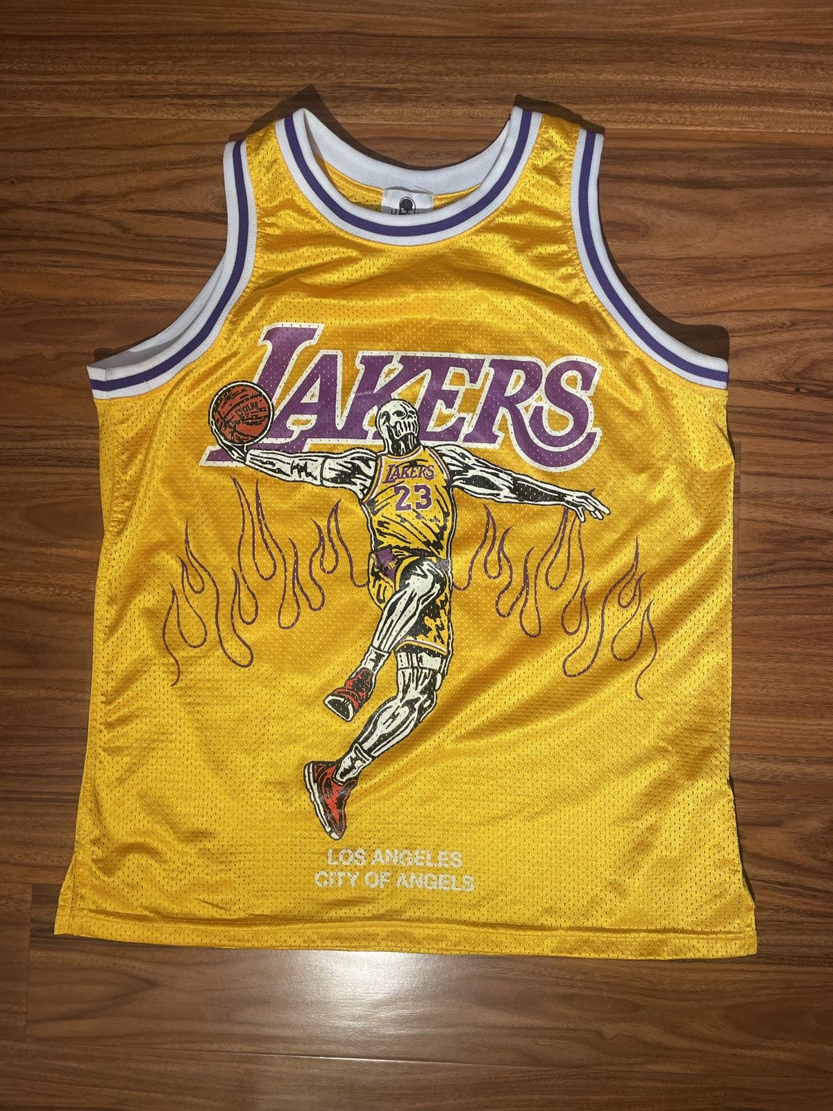 Warren Lotas Warren Lotas Lebron James Lakers “City of Angels” Jersey Size US L / EU 52-54 / 3 - 1 Thumbnail